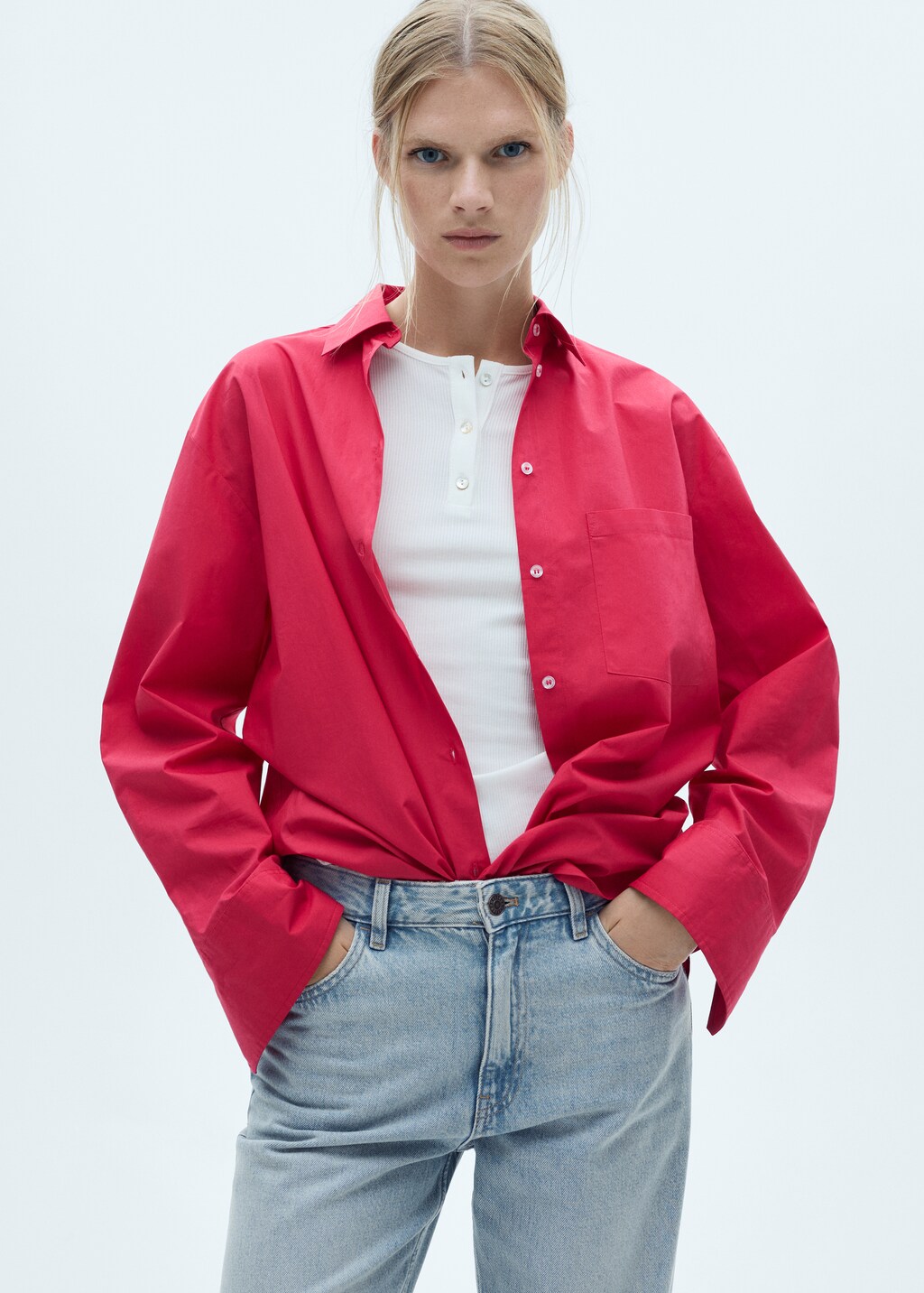 Miami Straight Jeans Medium Rise Woman MNG Australia miami-straight-jeans-medium-rise-woman-mng-australia