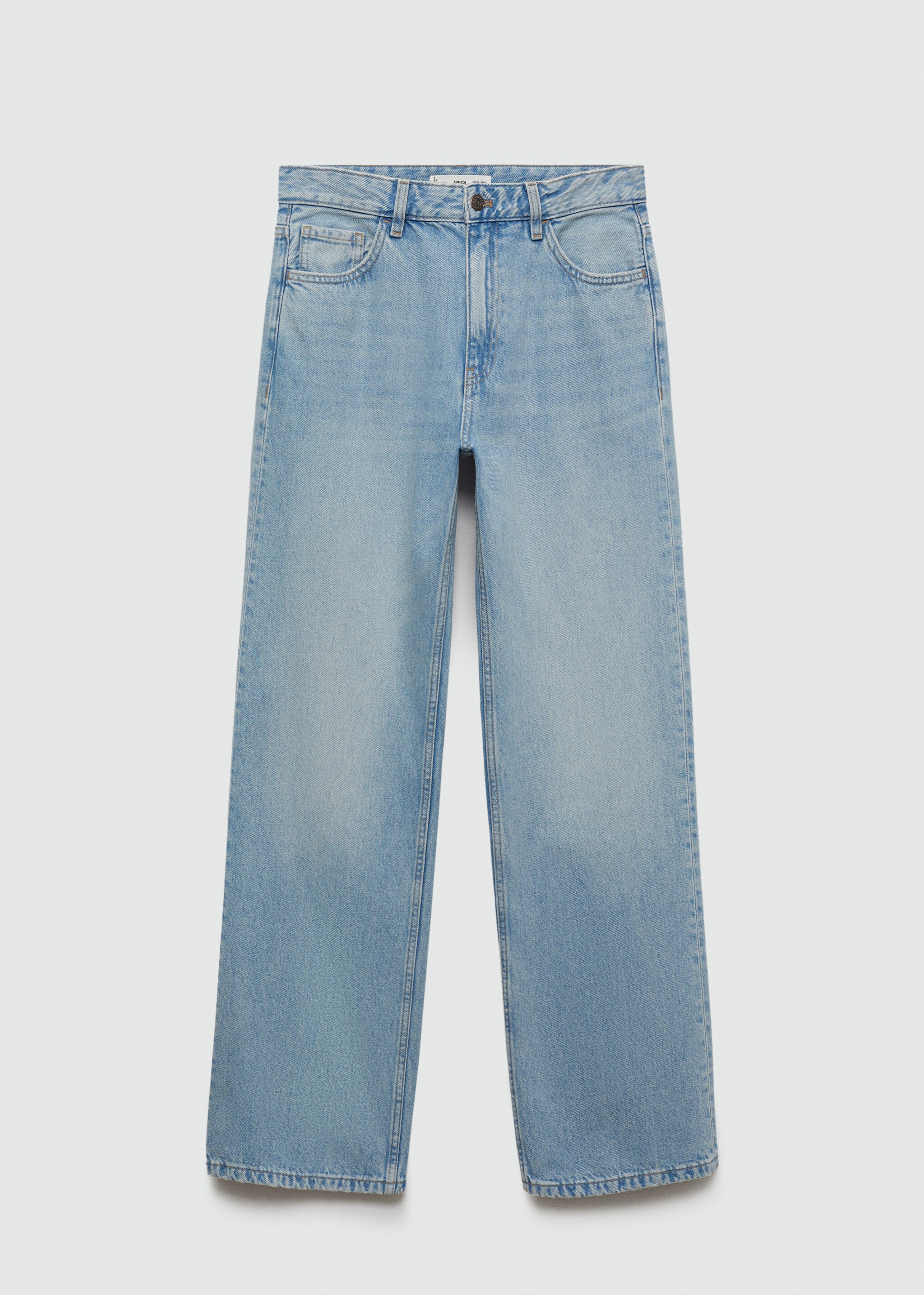 Miami straight-fit mid-rise jeans - Artikel zonder model