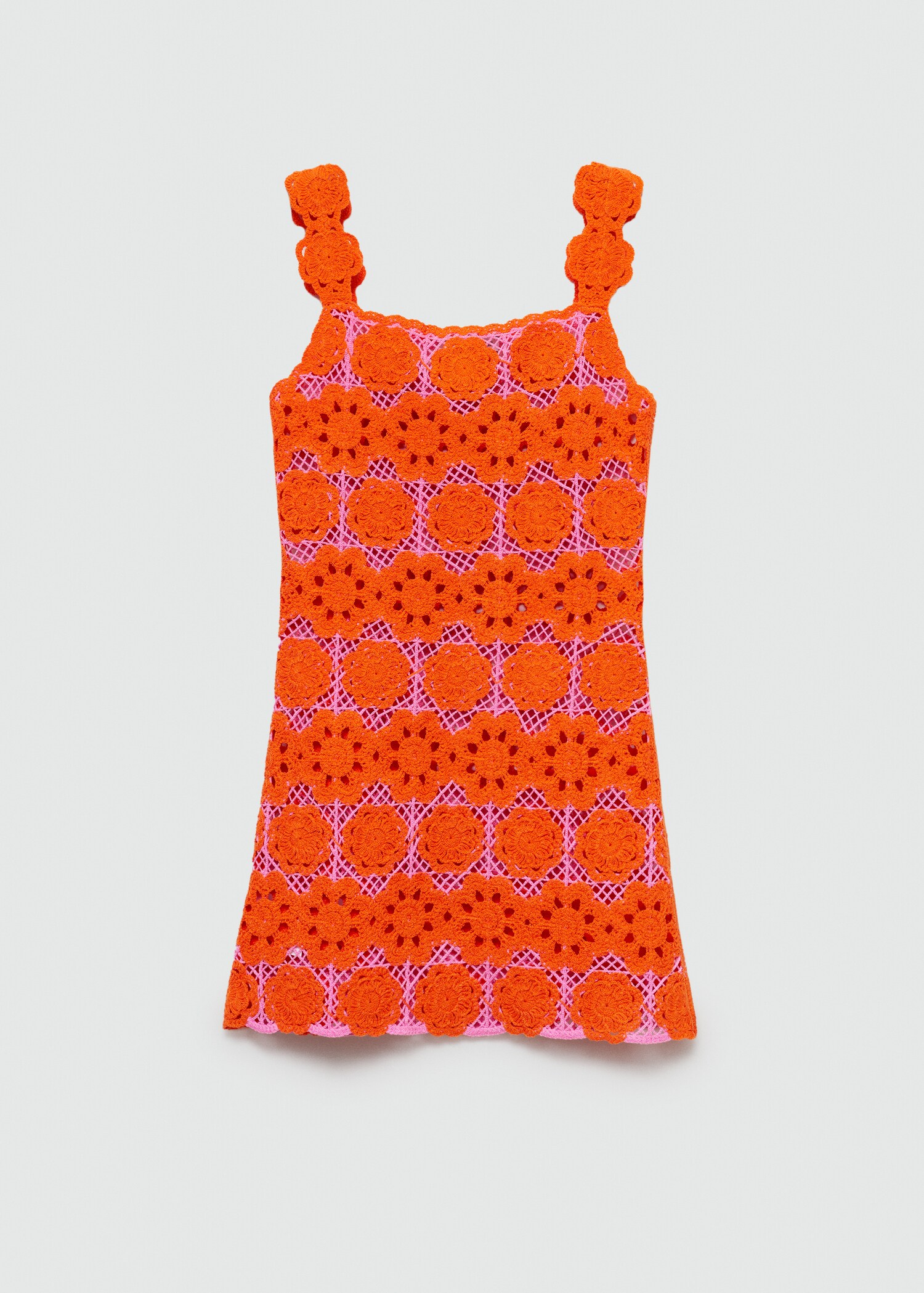 Vestido crochet flores - Artículo sin modelo