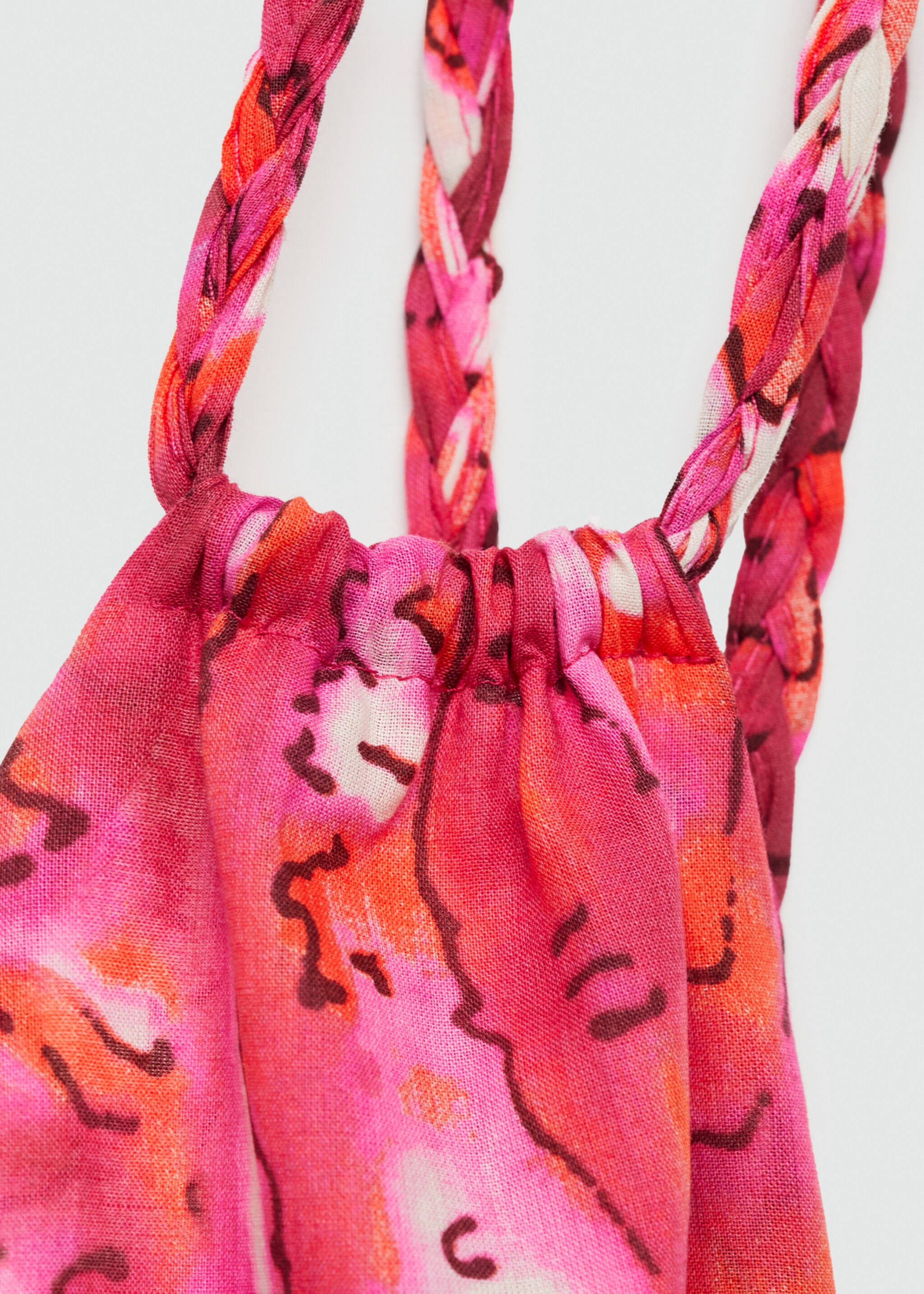 Vestido estampado doble tirante - Detalle del artículo 0
