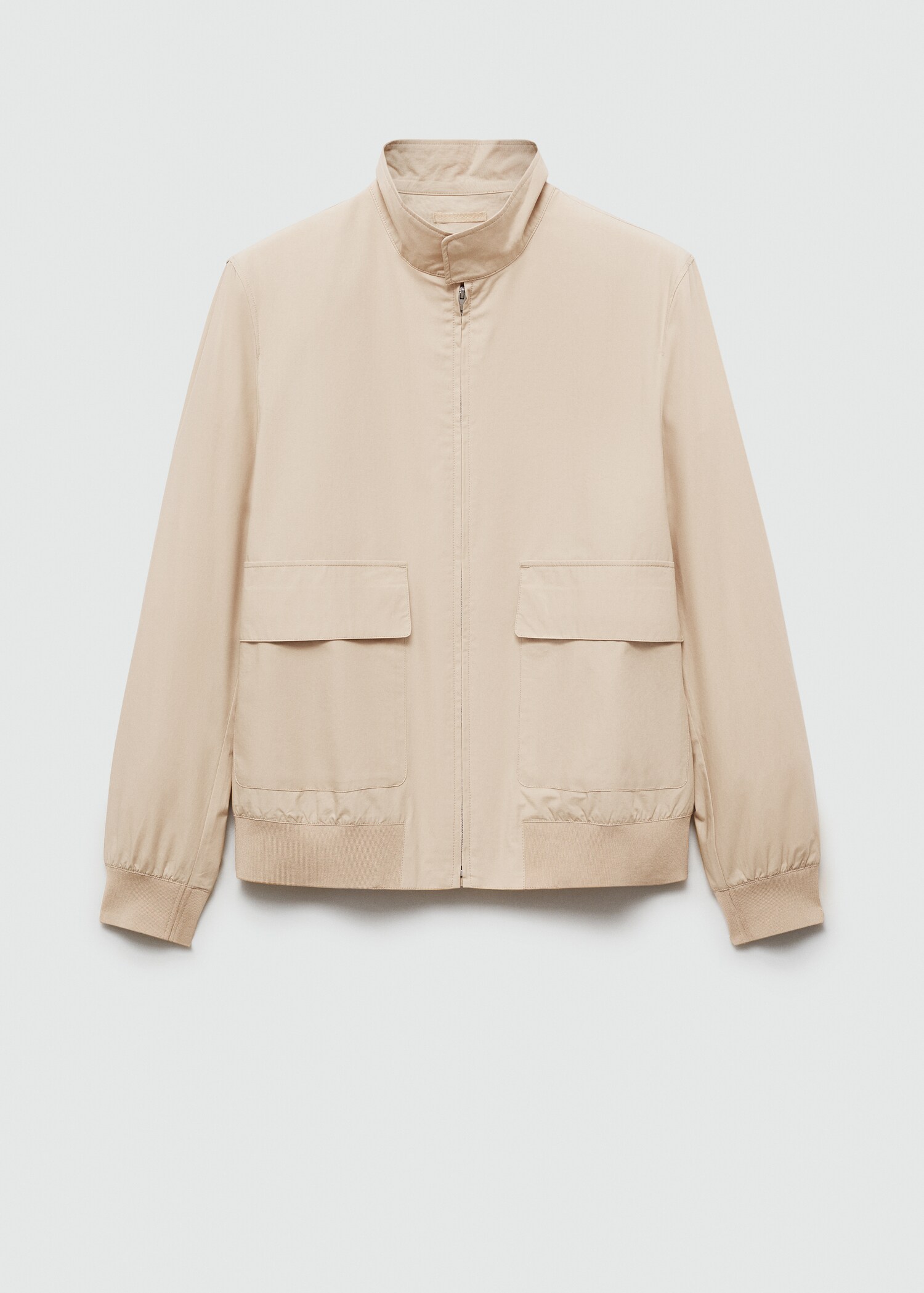100% cotton jacket with pockets - Article without model