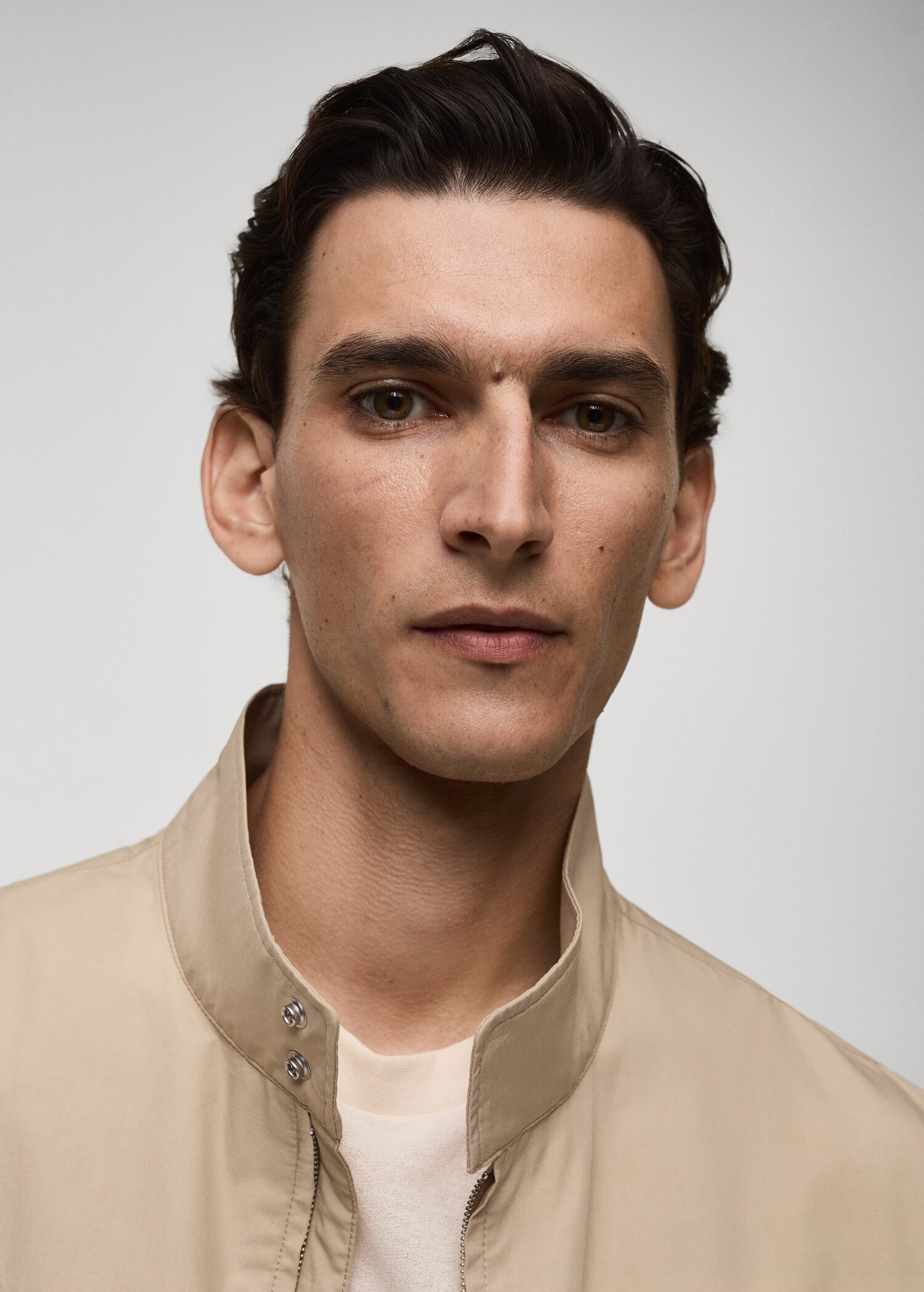 100% cotton jacket with pockets - Details of the article 1