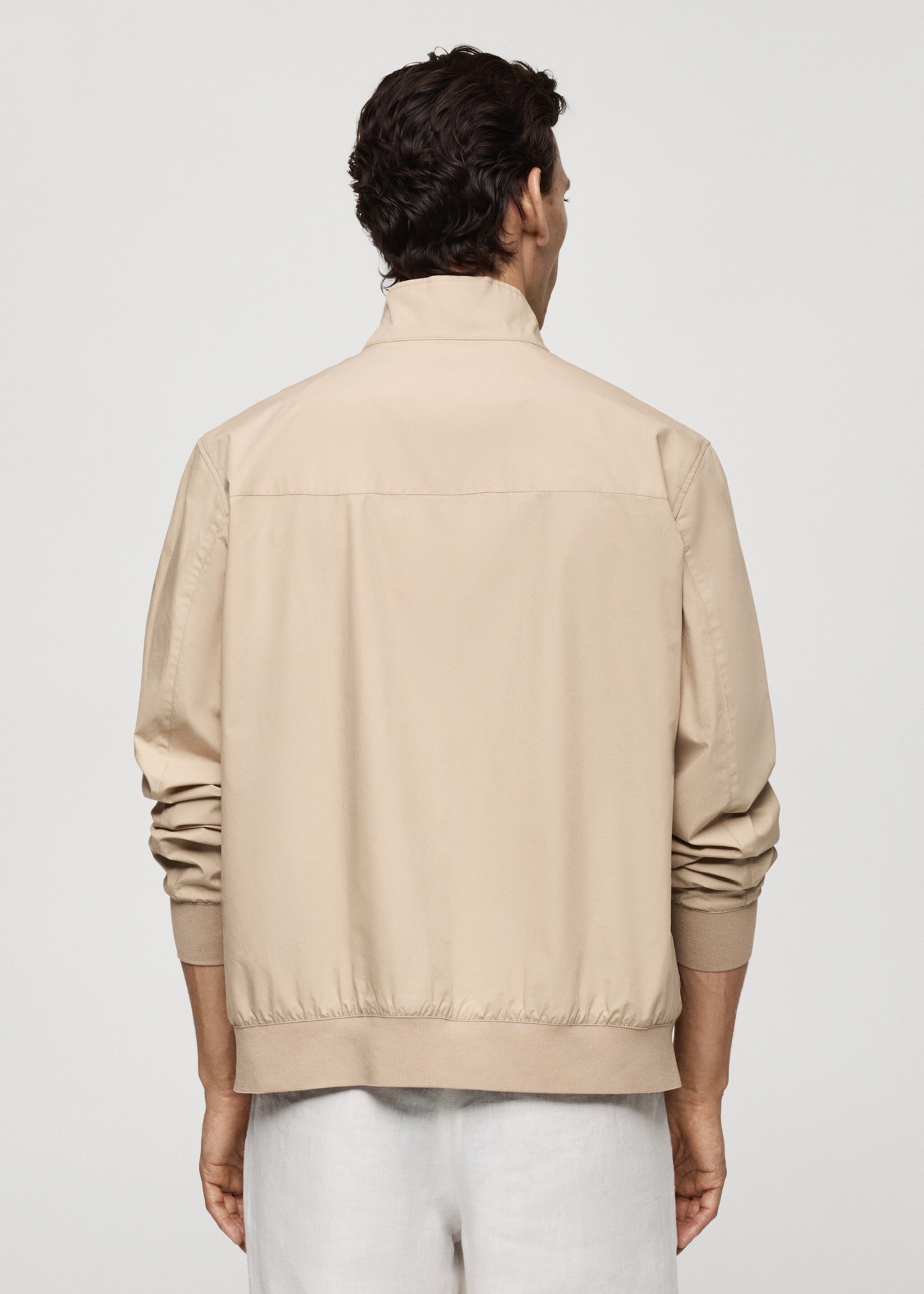 Veste 100 % coton poches - Verso de l’article