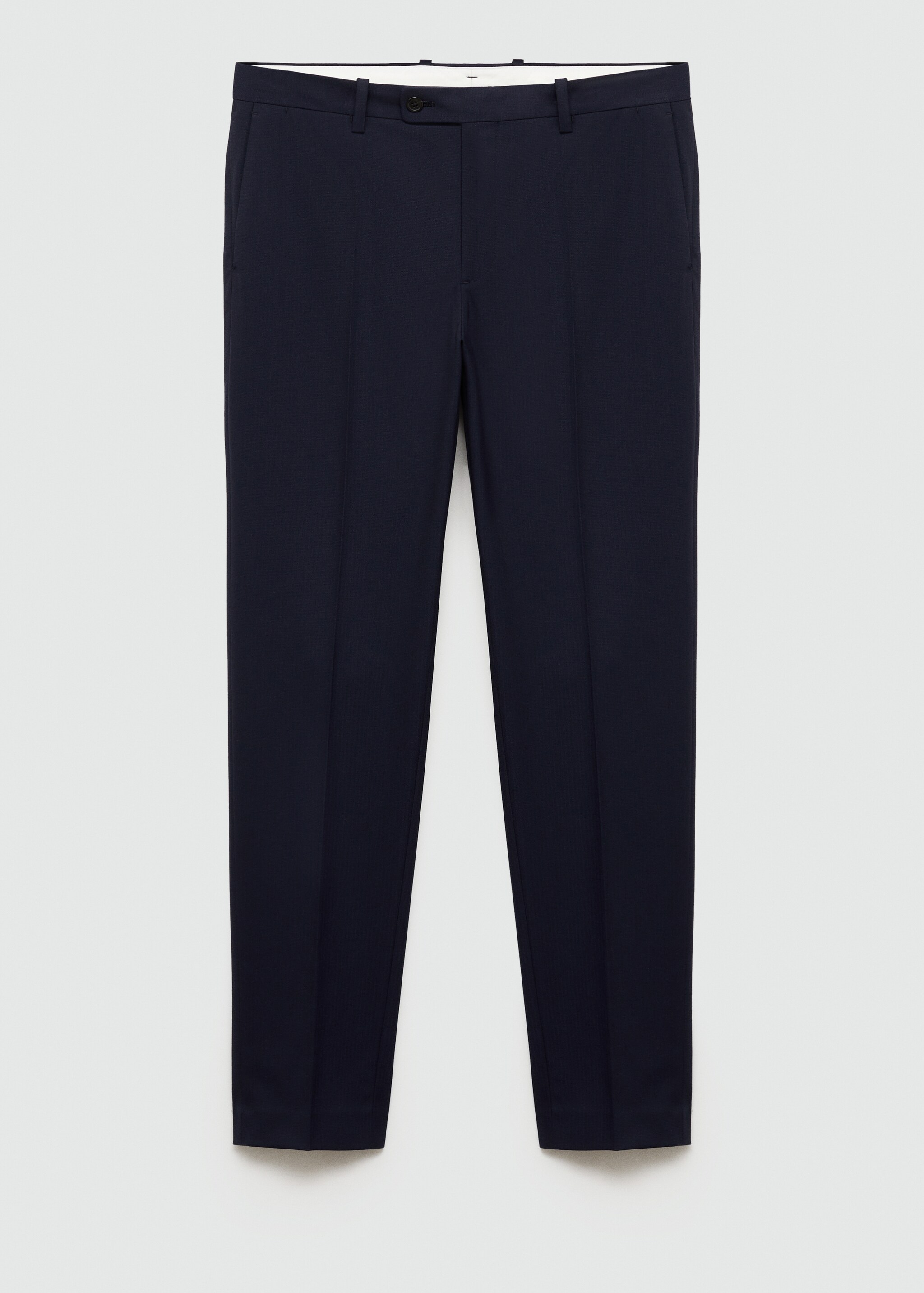 Spodnie garniturowe slim fit z tkaniny stretch - Artykuł bez modela/modelki