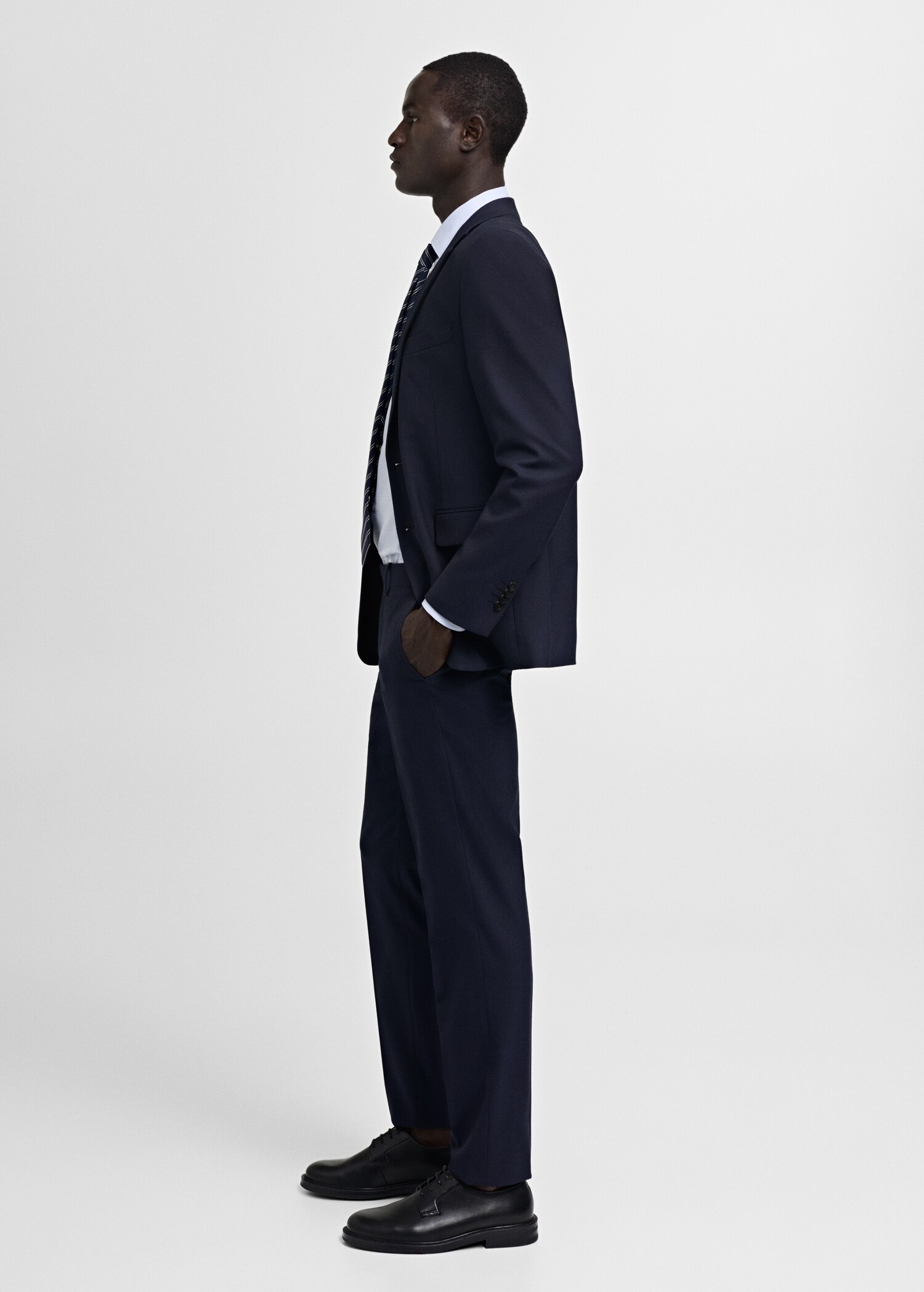 Slim Fit-Anzughose aus Comfort-Stretch-Gewebe - Detail des Artikels 1