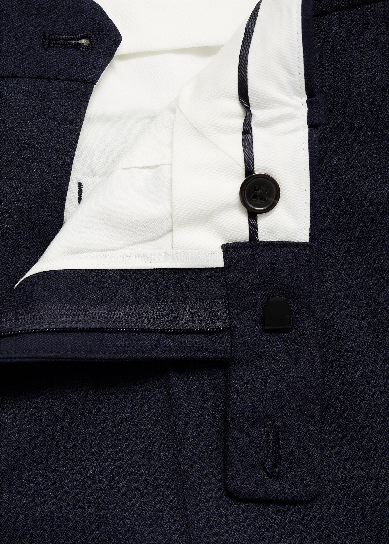 Slim Fit-Anzughose aus Comfort-Stretch-Gewebe - Detail des Artikels 8