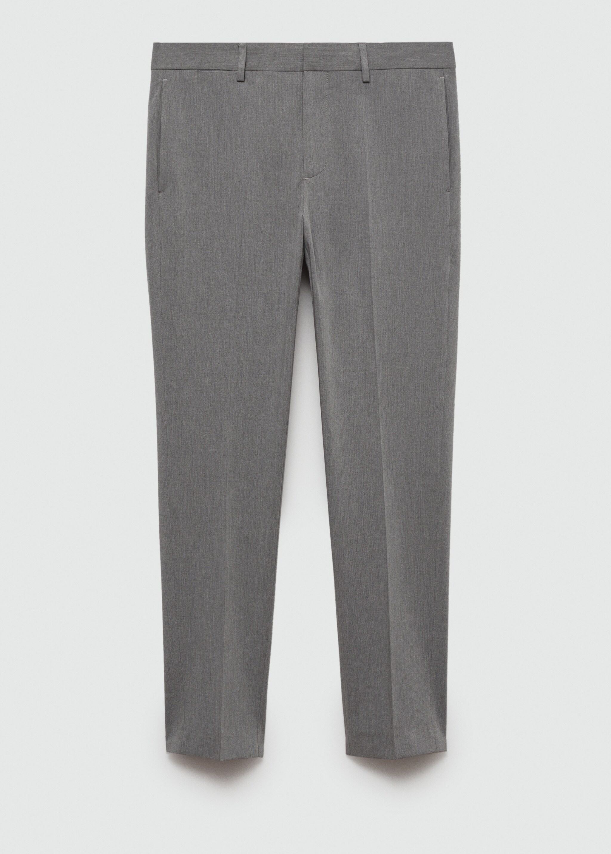 Spodnie garniturowe super slim fit z tkaniny stretch - Artykuł bez modela/modelki