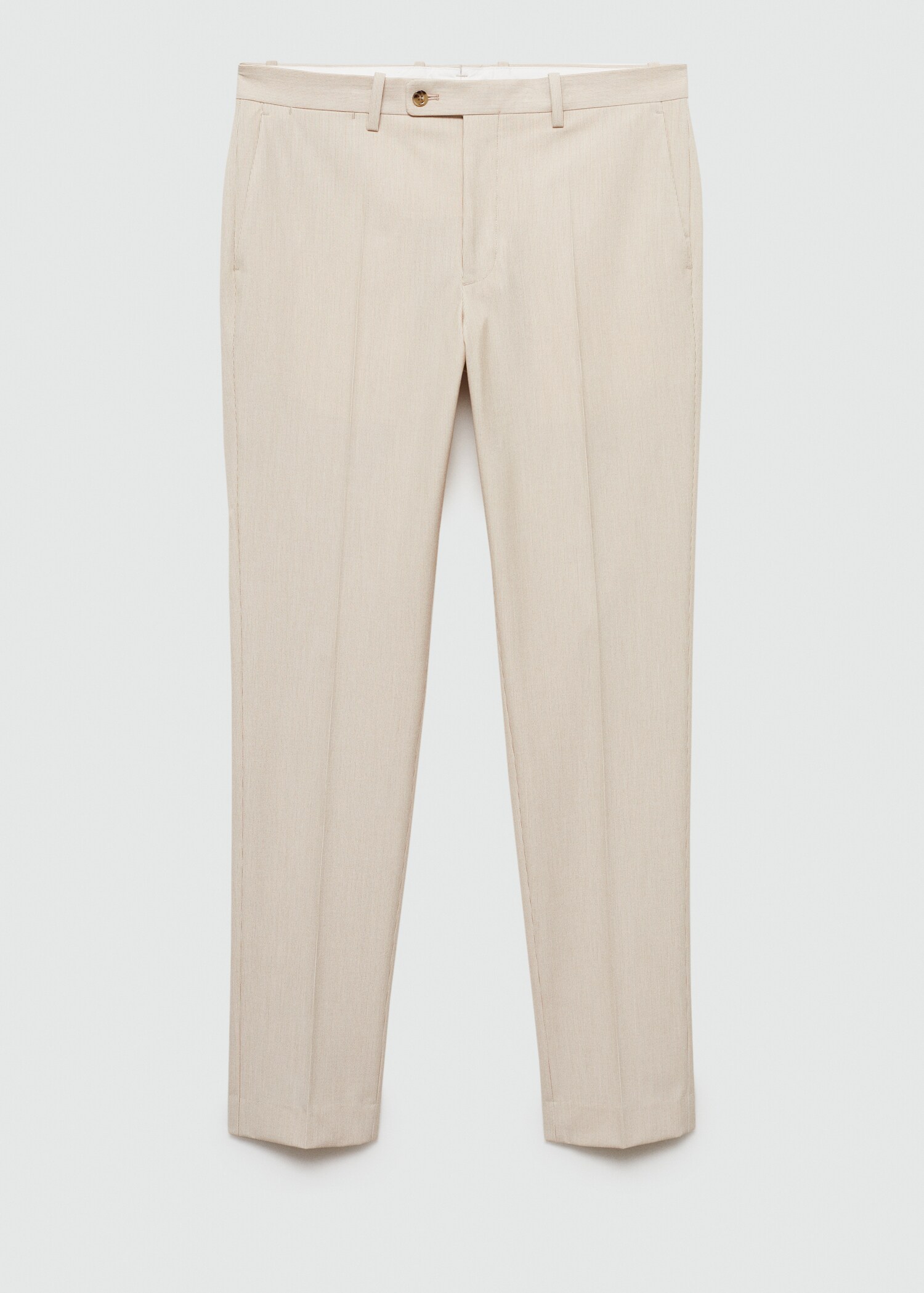Pantaloni completo slim-fit tessuto comfort stretch - Articolo senza modello
