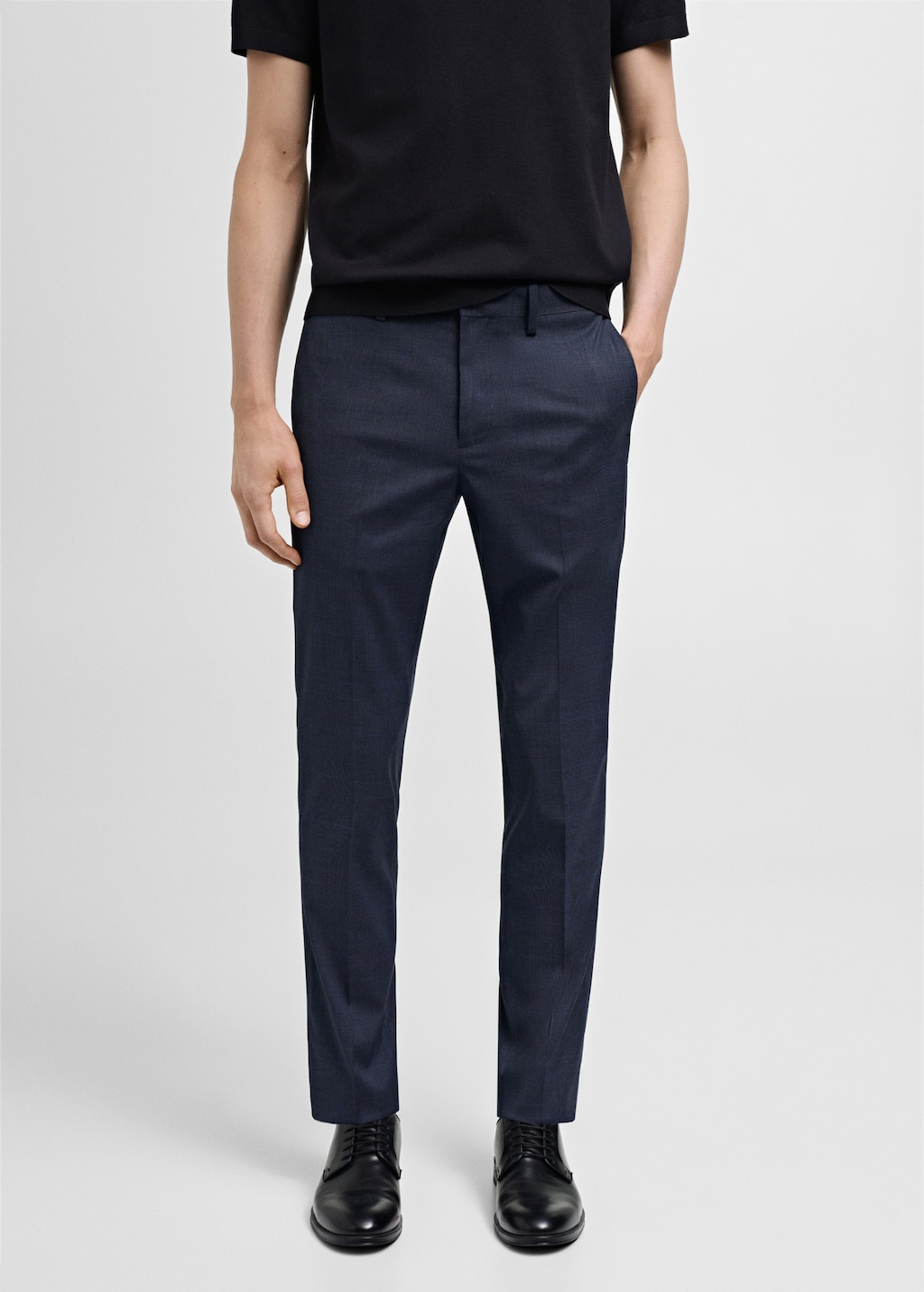Mango Super Slim Fit-Anzughose aus Stretchstoff