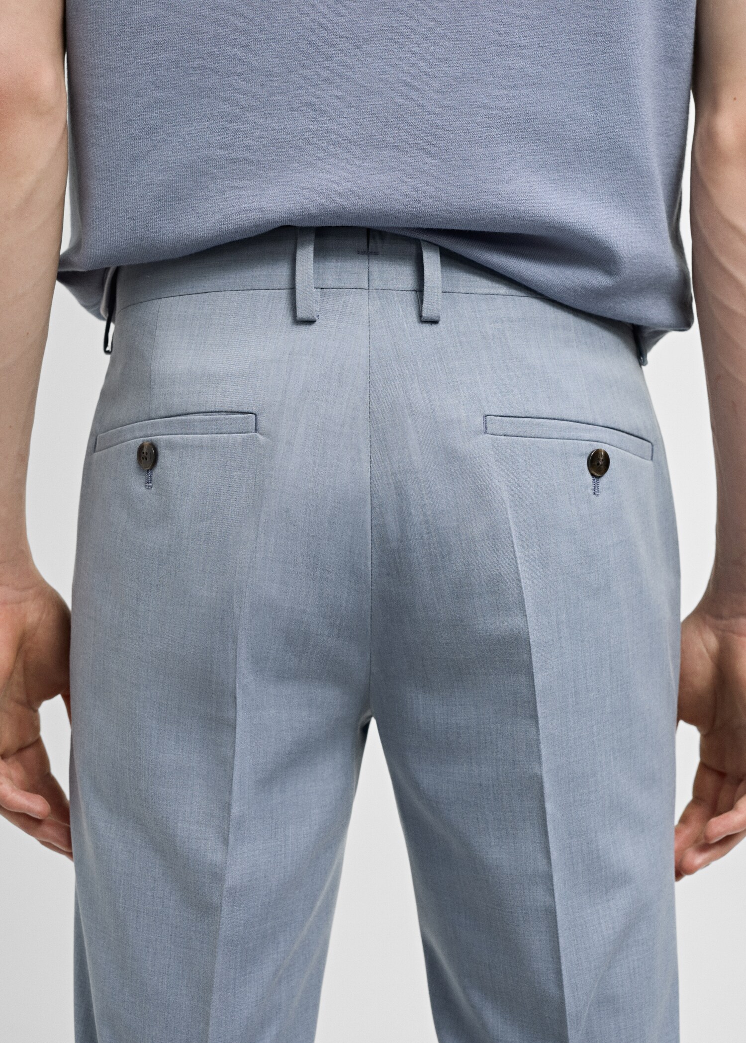 Pantalón traje París super slim fit - Detalle del artículo 6