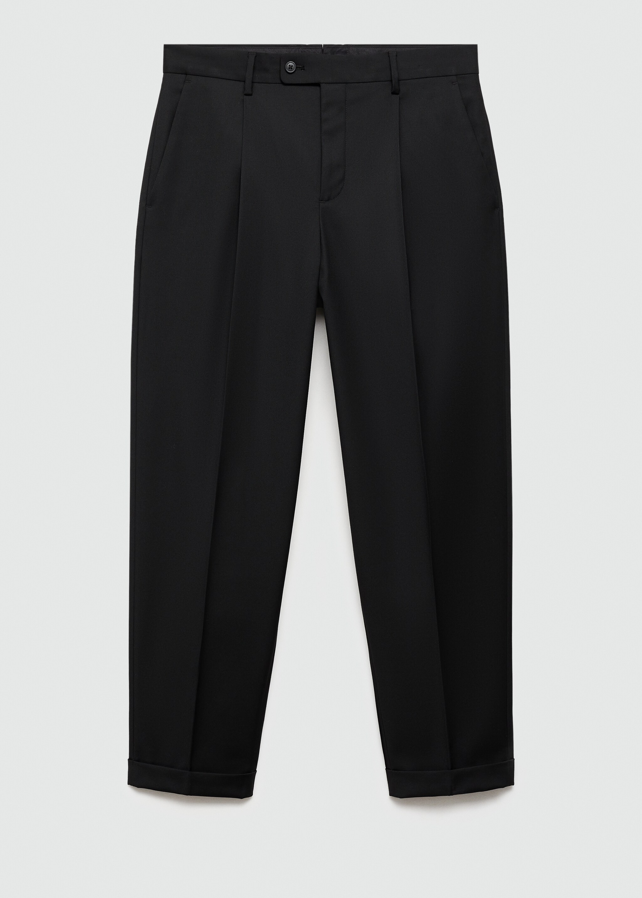 Regular fit suit trousers - Article without model