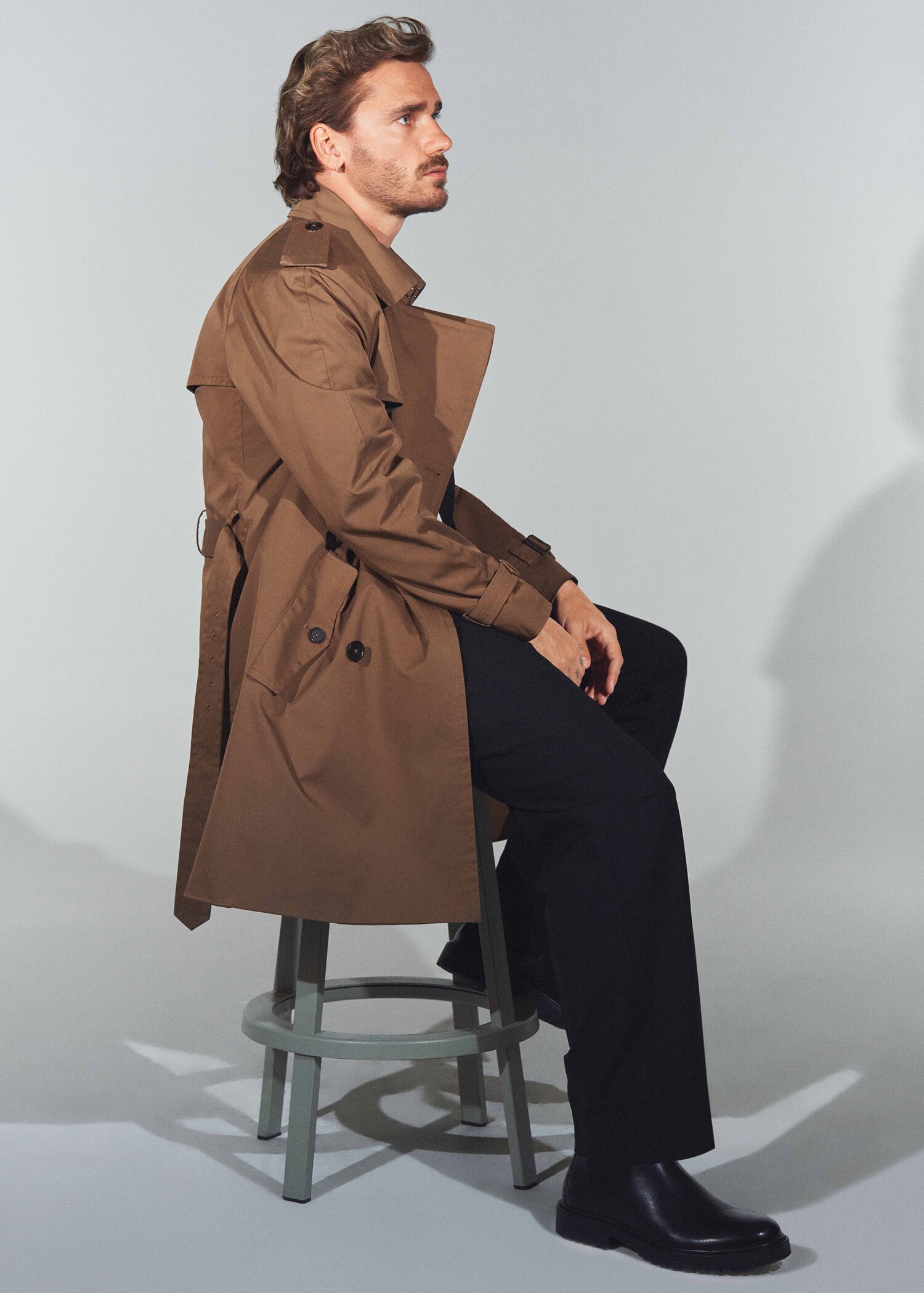 Regular fit suit trousers - Details of the article 5