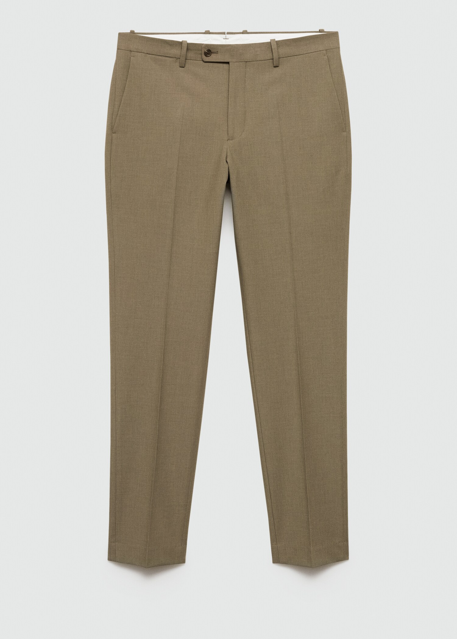 Pantaloni completo slim-fit tessuto comfort stretch - Articolo senza modello