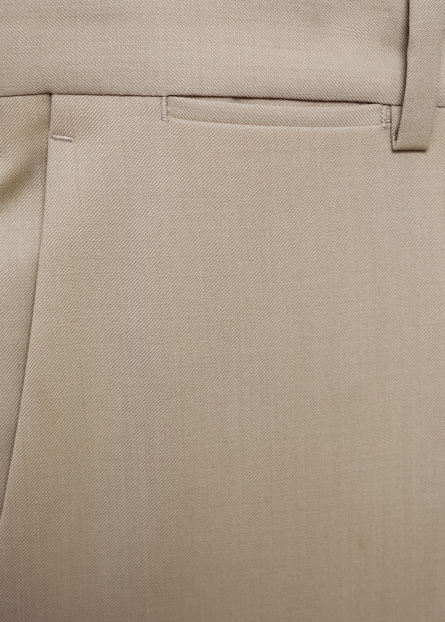 Pantalón traje slim fit 100% lana virgen - Detalle del artículo 0