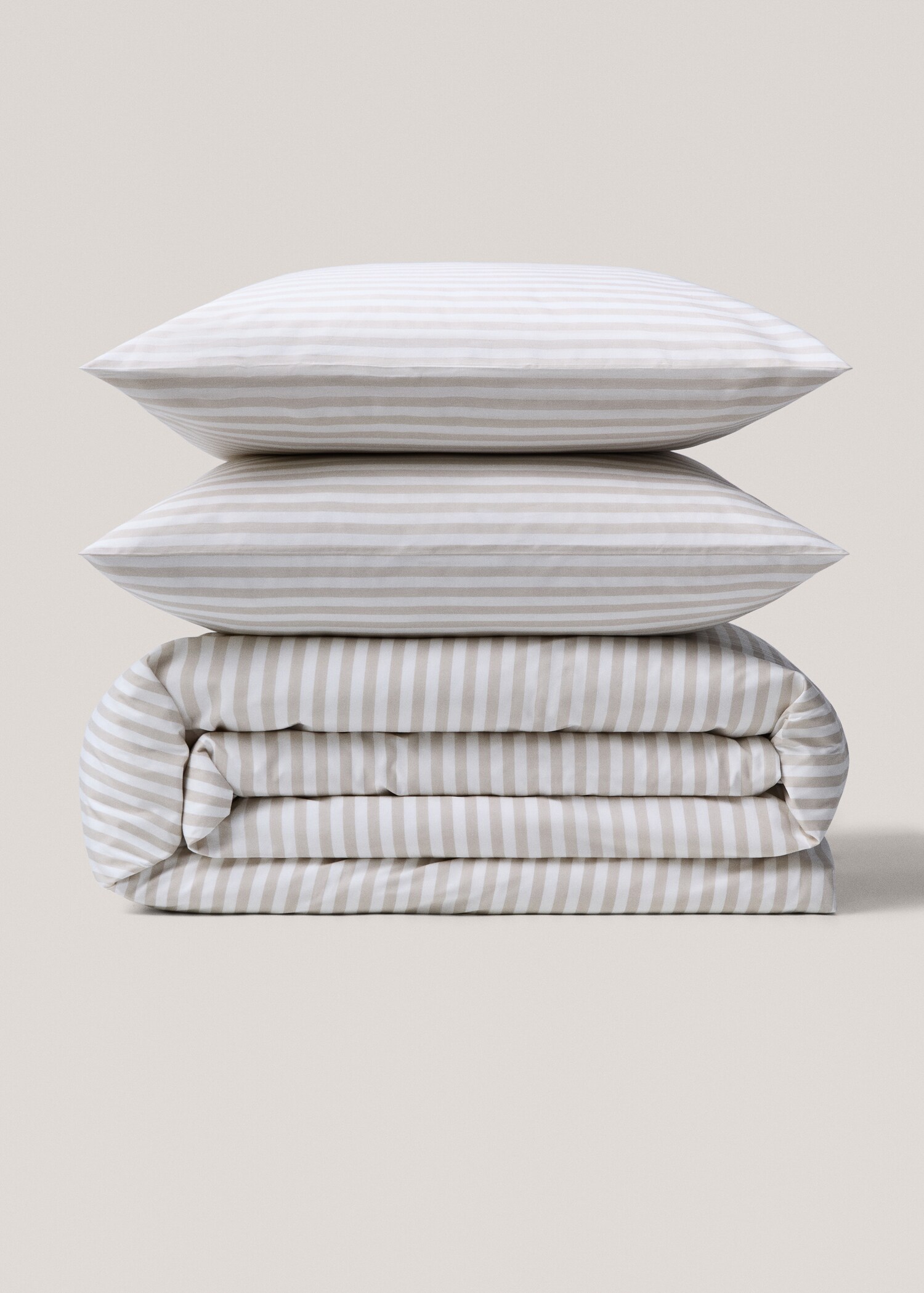 Striped cotton duvet cover Superking bed - Article without model