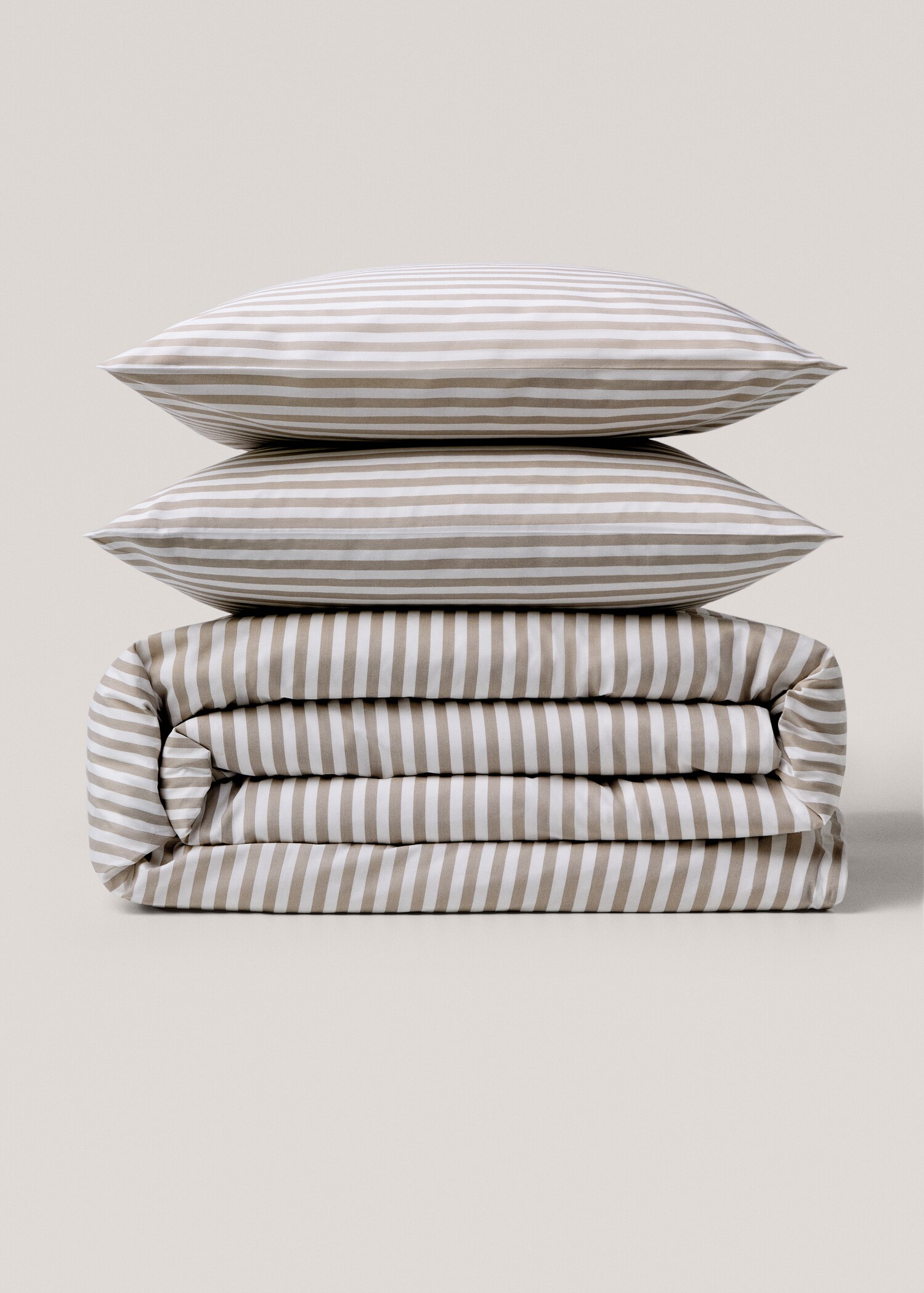 Striped cotton duvet cover Superking bed - Article without model