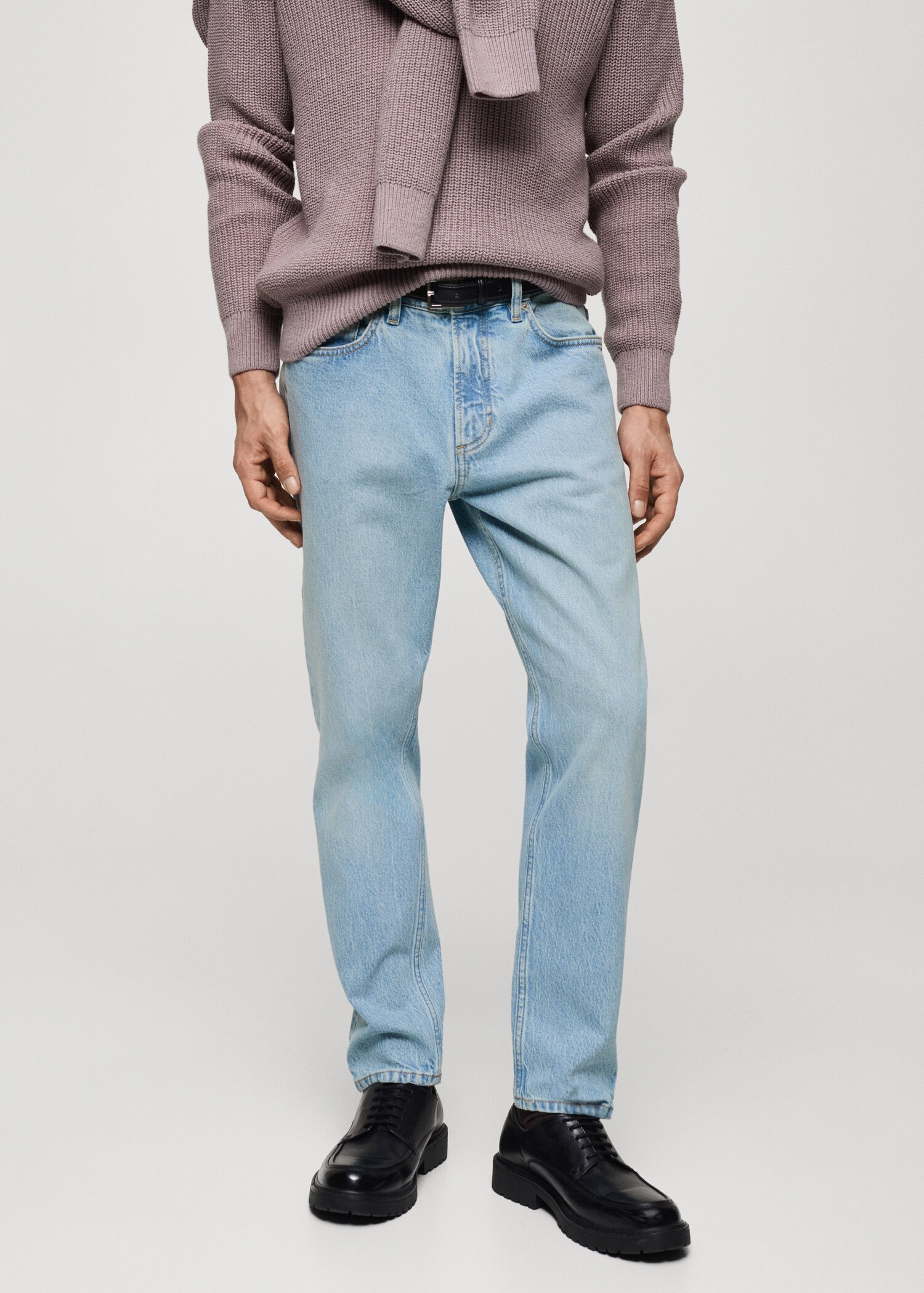 Jeans Ben tapered fit - Plano medio