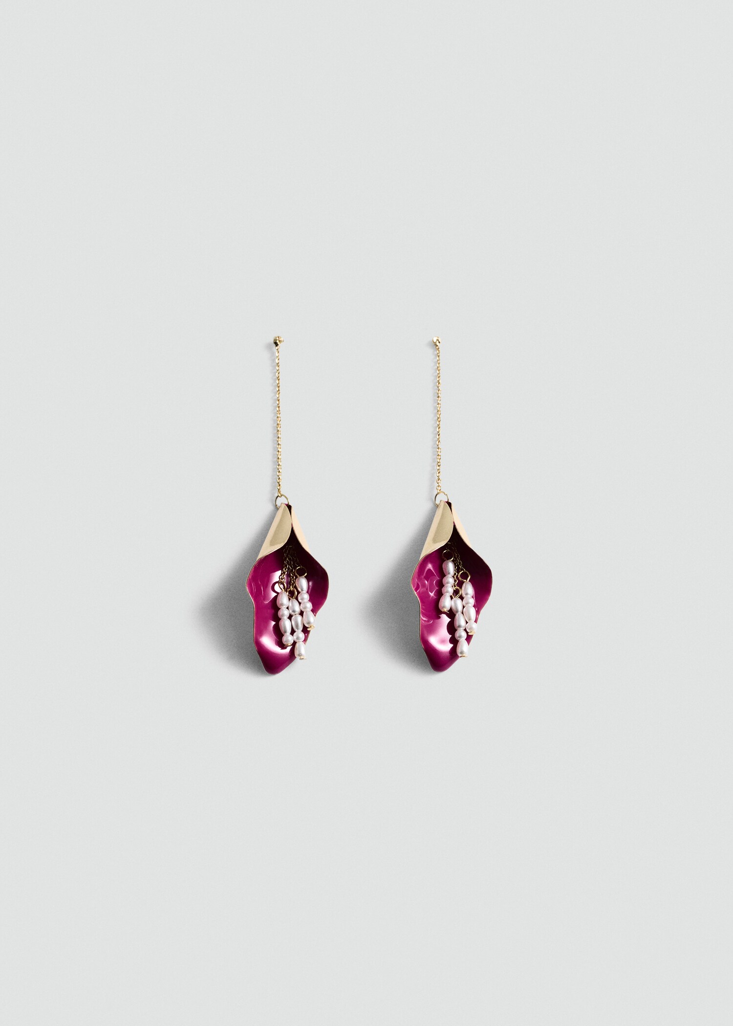 Pendientes largos hojas - Artículo sin modelo