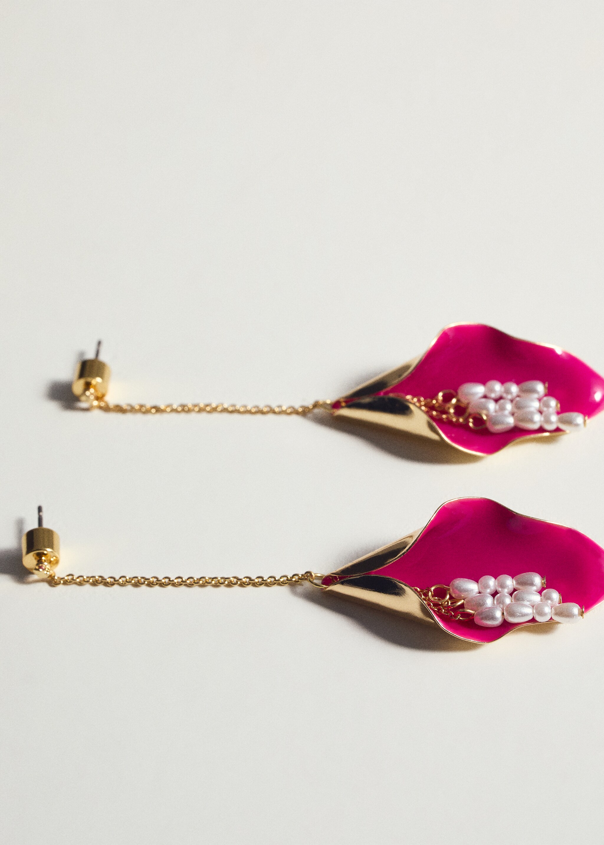 Long earrings leaves - Details of the article 5