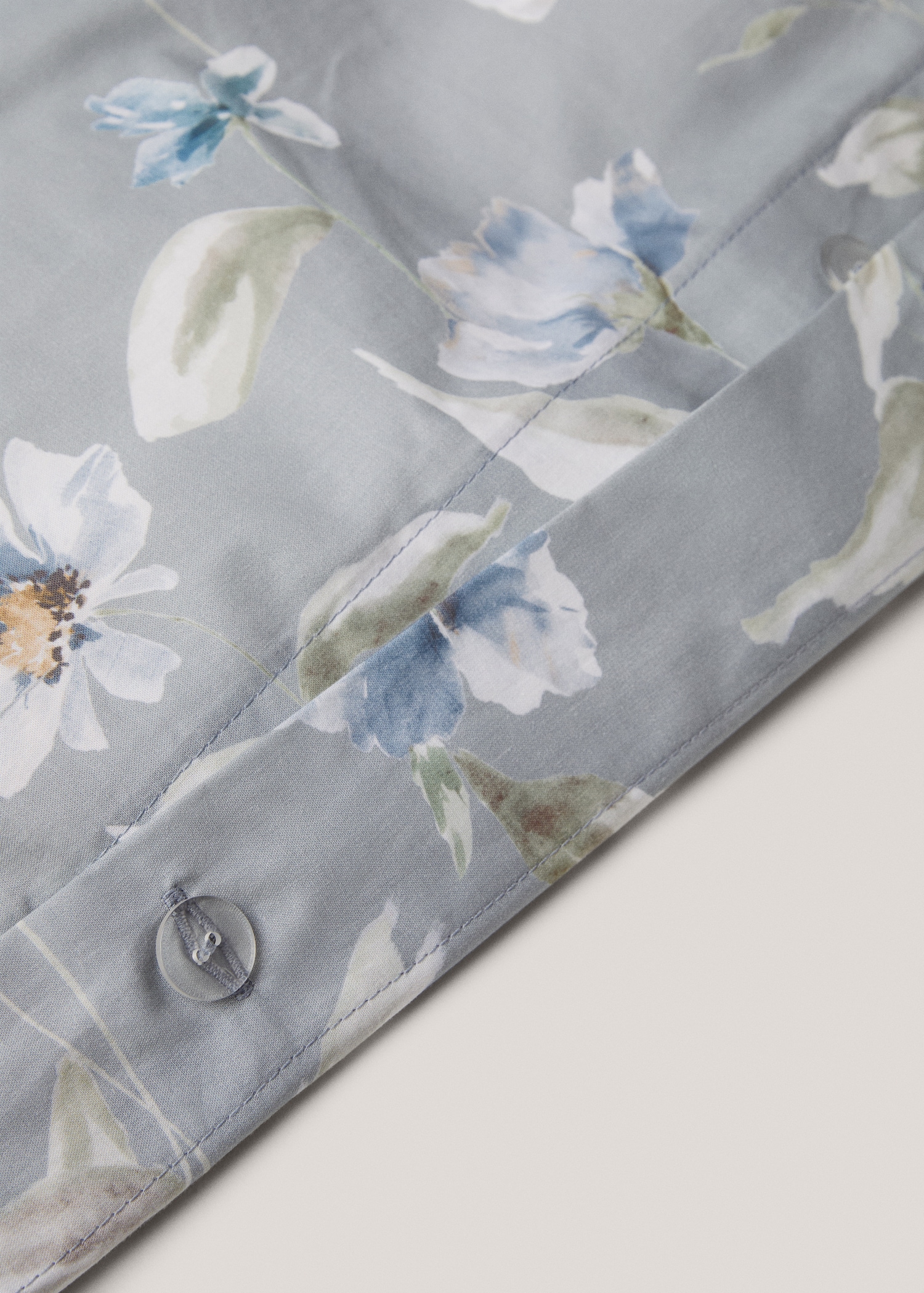 100% cotton floral duvet cover for 593.1in bed - Details of the article 3