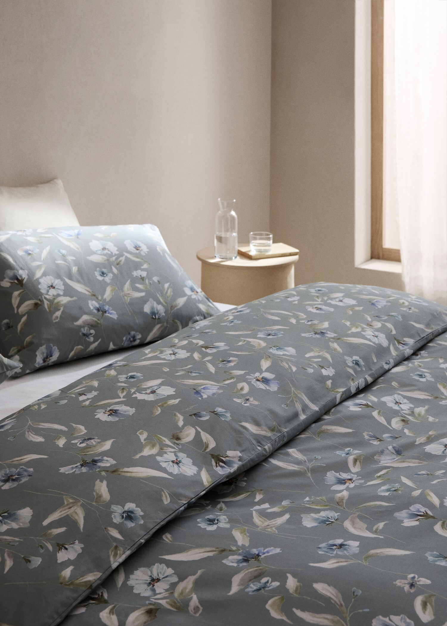 100% cotton floral duvet cover for 593.1in bed - Details of the article 7