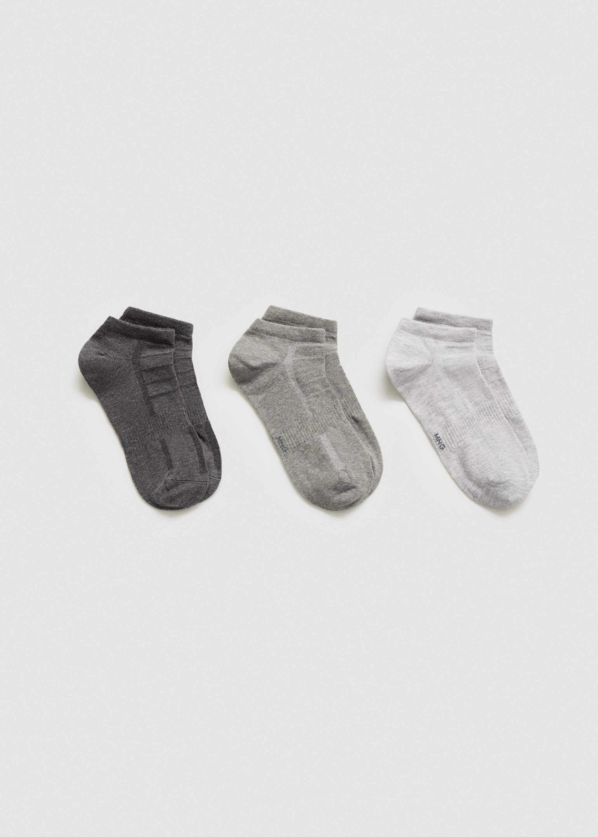 Lot 3 paires de chaussettes unies coton - Article sans modèle