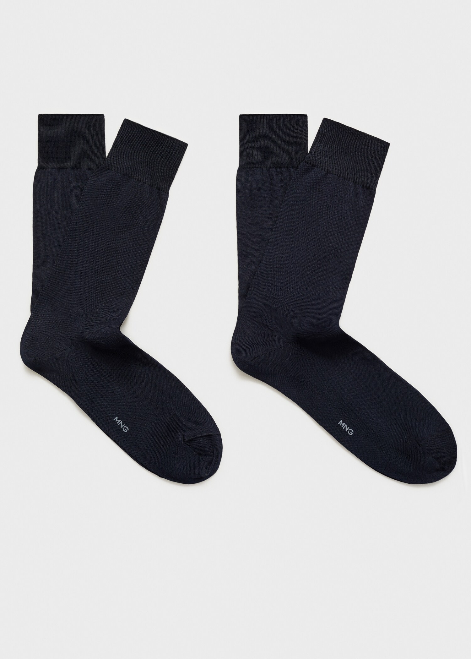 Lot 2 paires de chaussettes longues coton - Article sans modèle