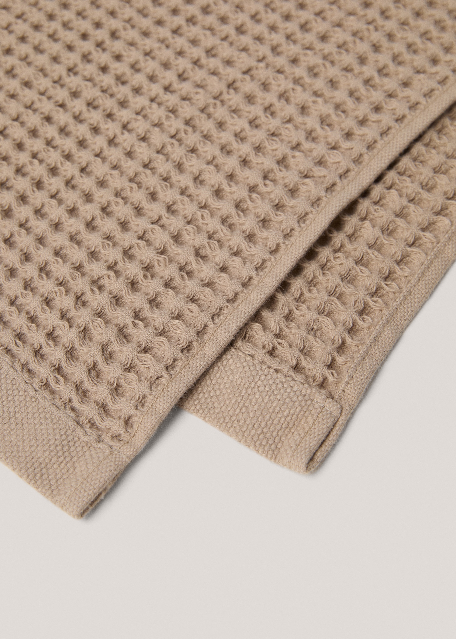 100% cotton waffle bath towel 30x50cm - Details of the article 1