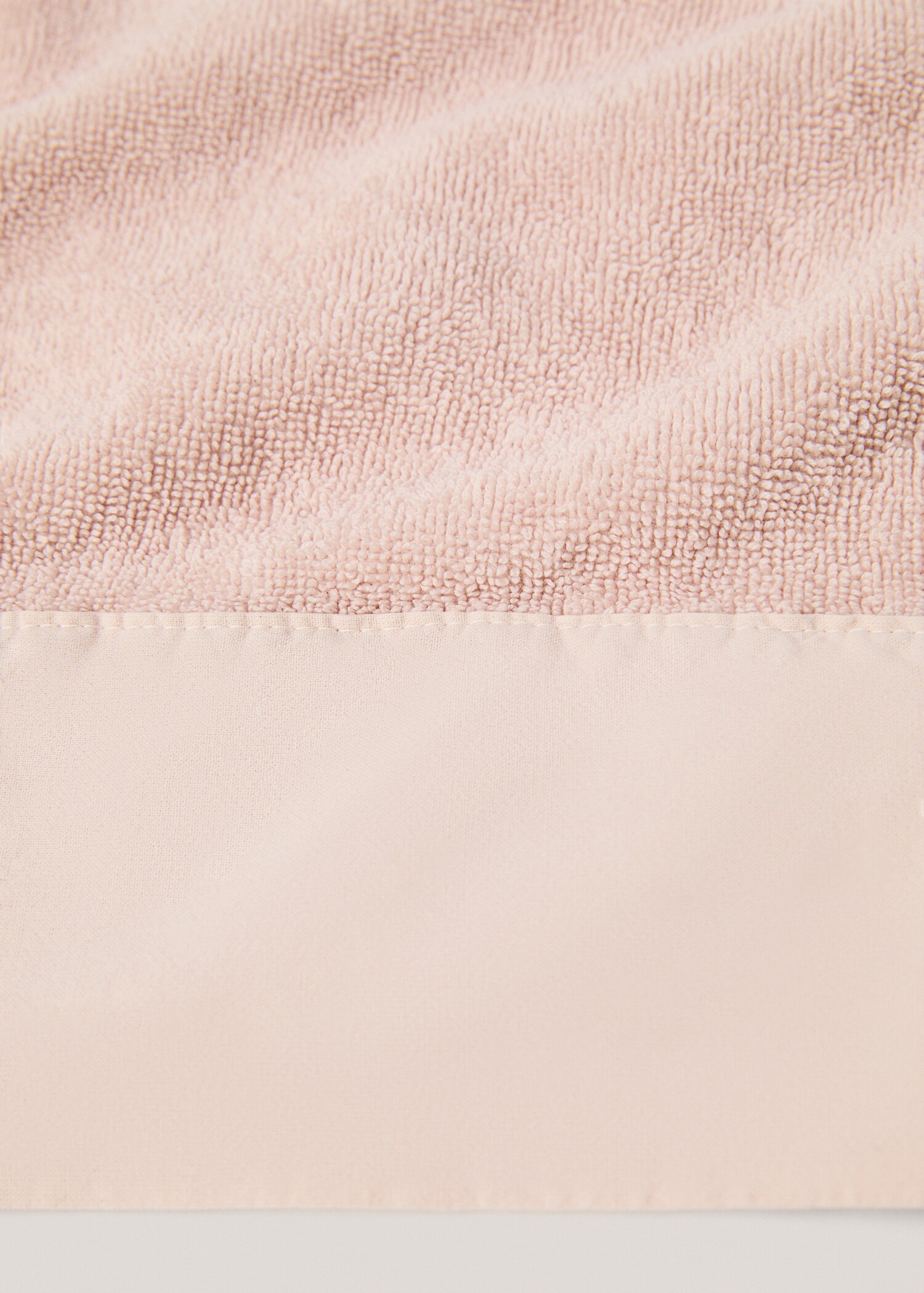 Face towel with cotton texture 30x50cm - Details of the article 1