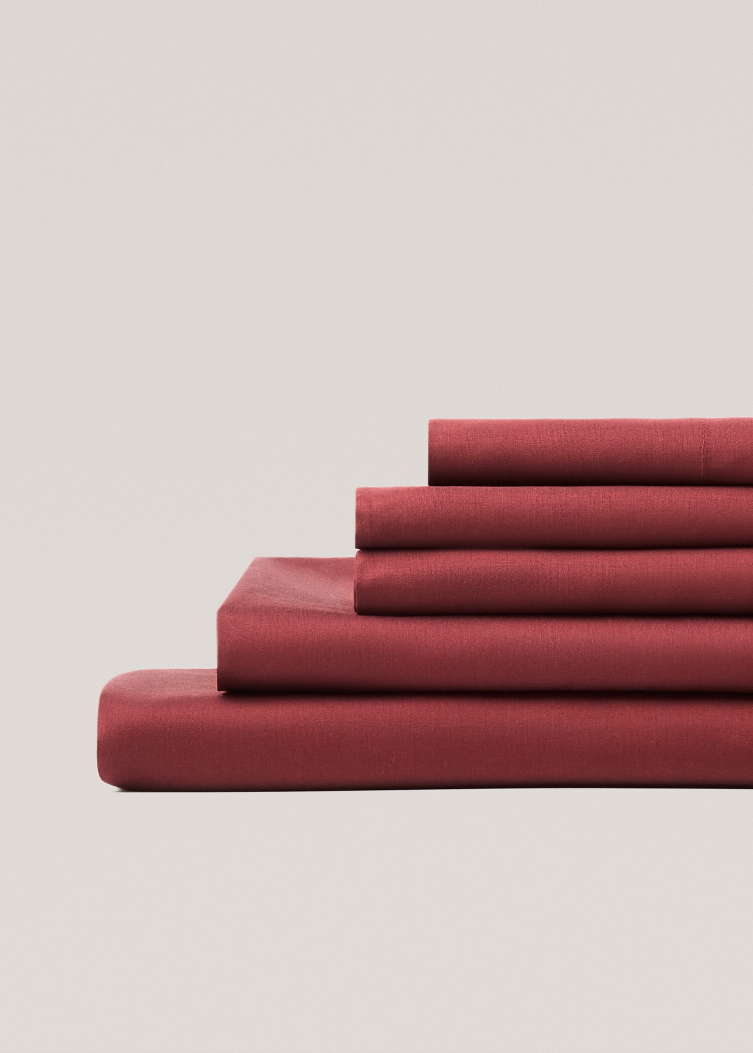Drap-housse coton lit 160 cm - Plan moyen