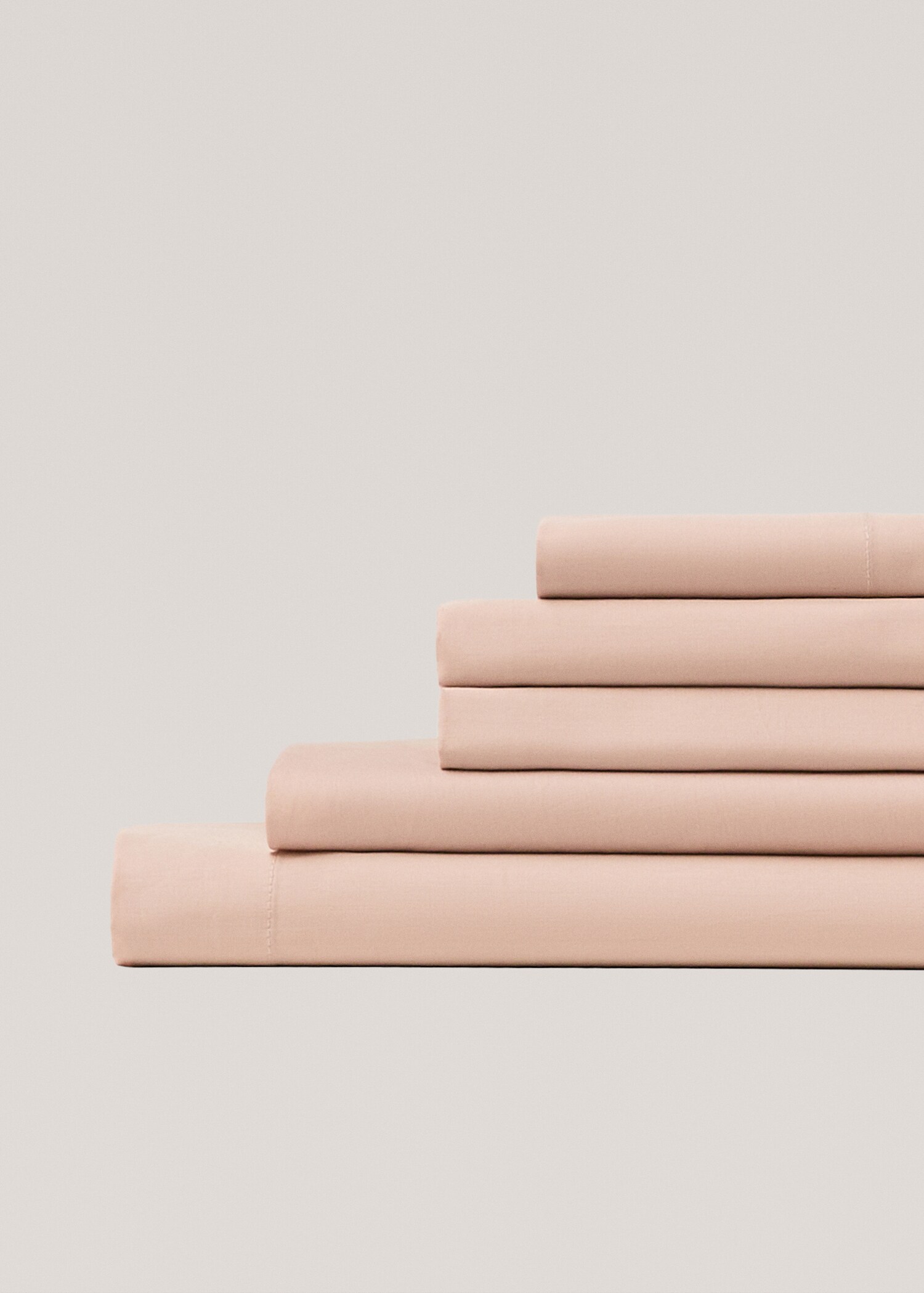 Drap-housse coton lit 160 cm - Plan moyen