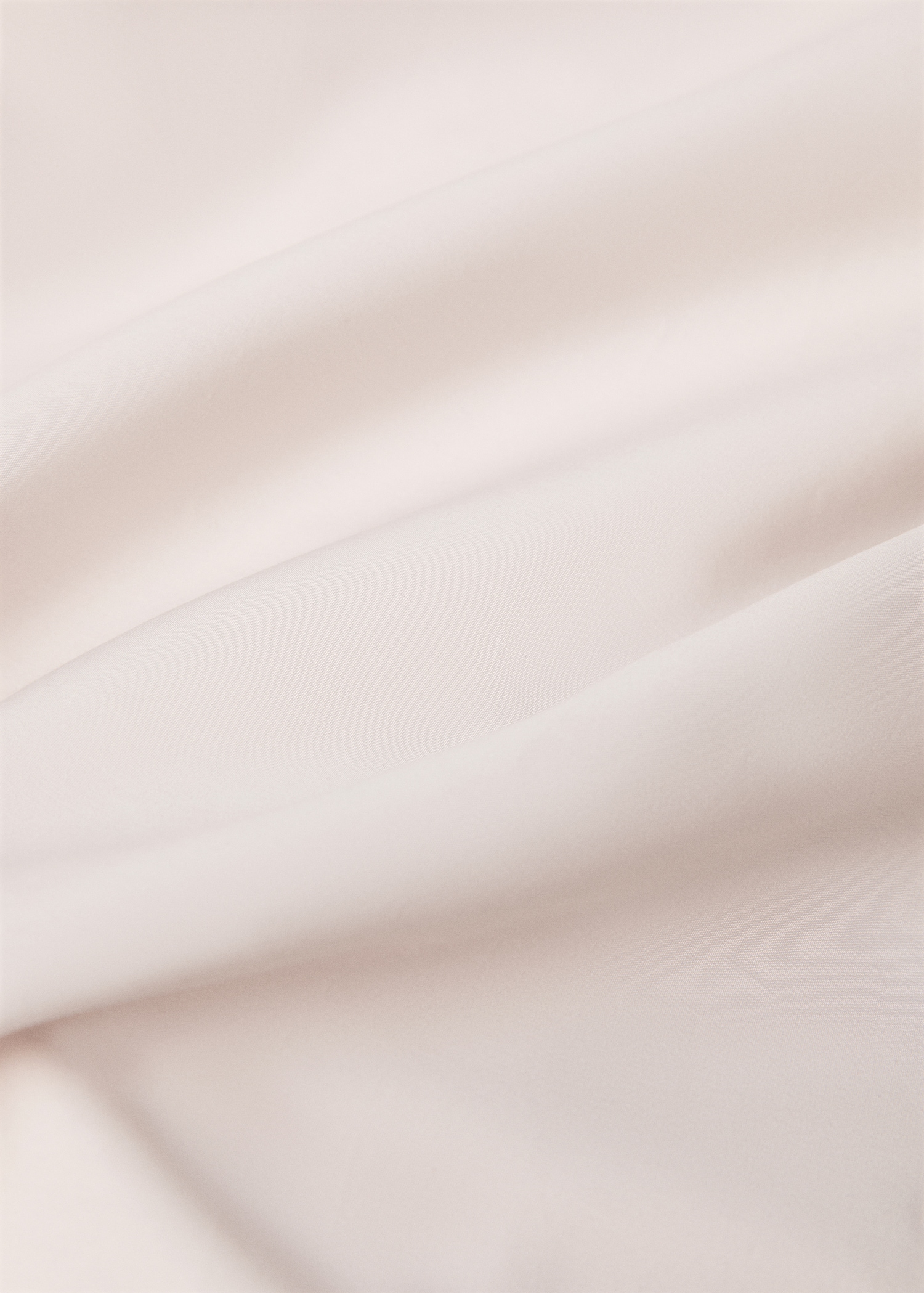 Percale cotton fitted sheet 300 threads for king bed - Details of the article 2