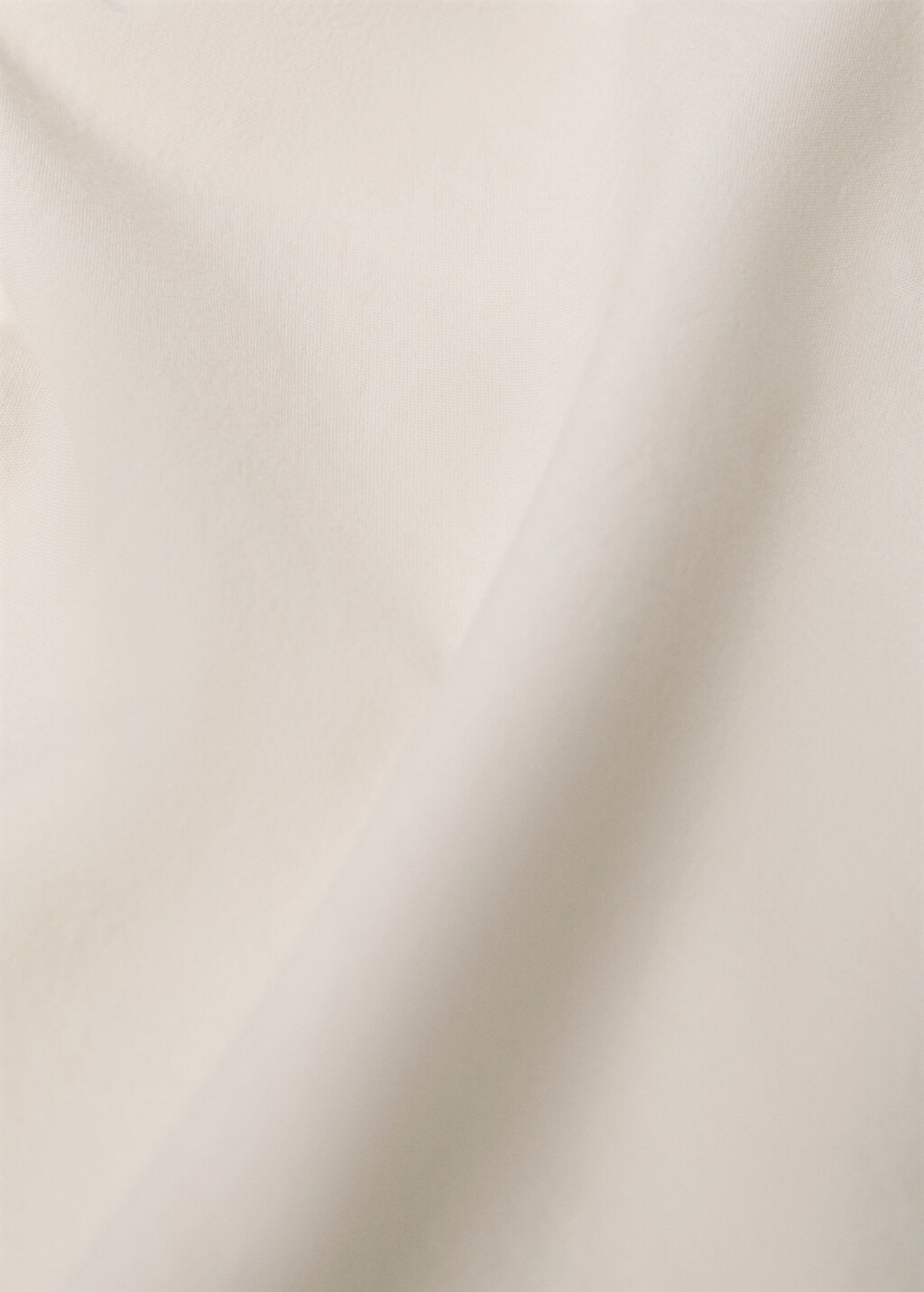 Washed cotton fitted sheet for queen bed