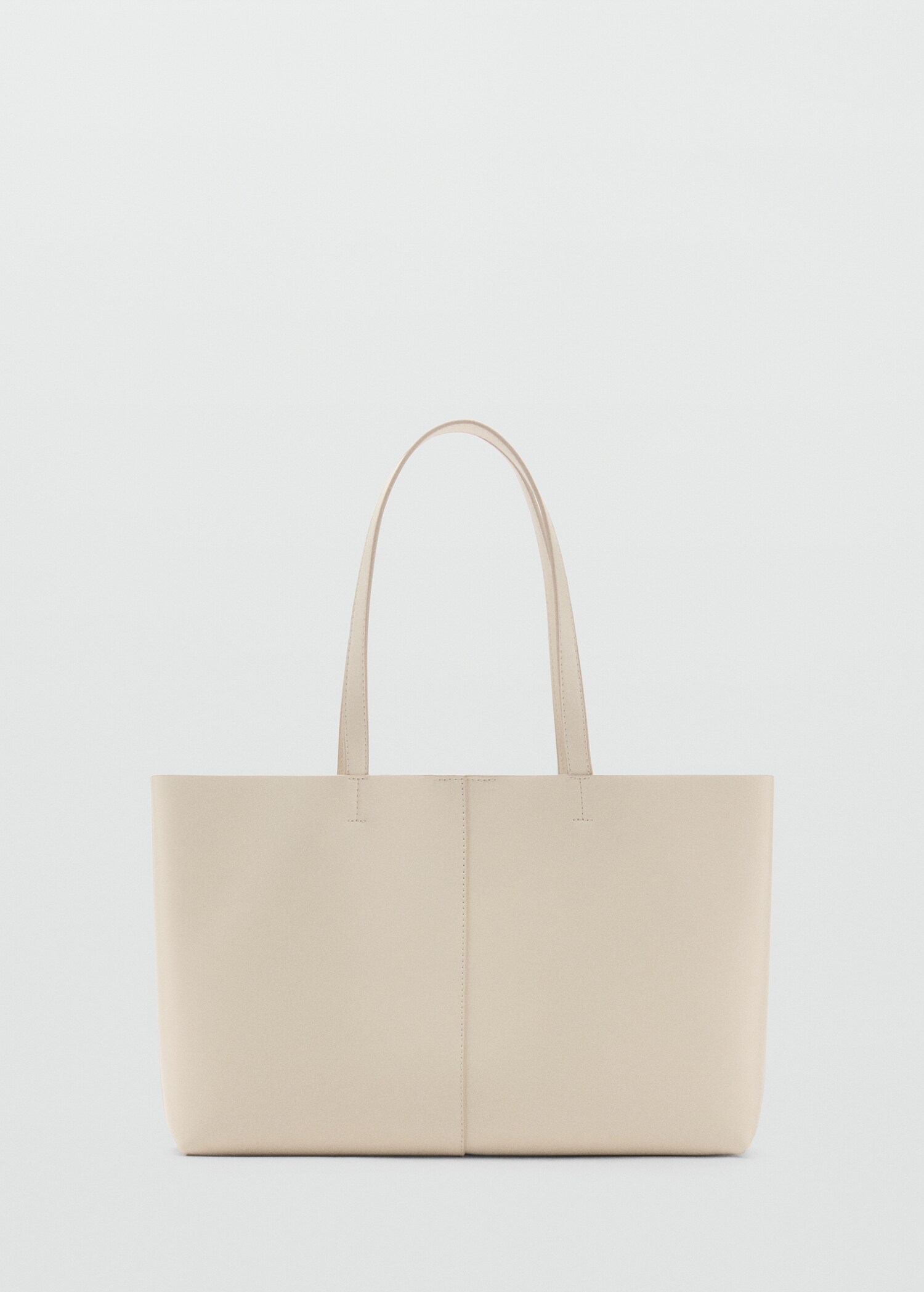 Sac shopper simili-cuir - Article sans modèle