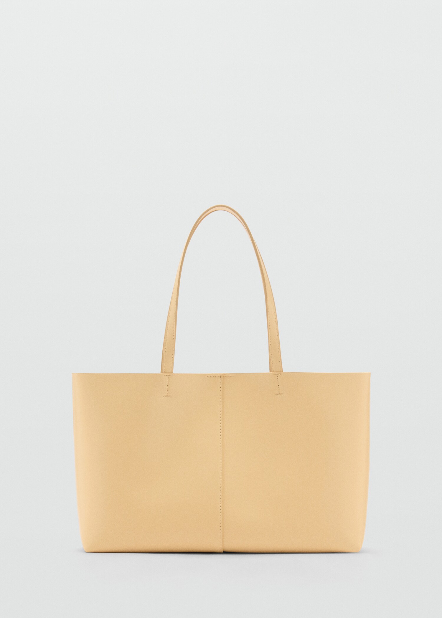Sac shopper simili-cuir - Article sans modèle