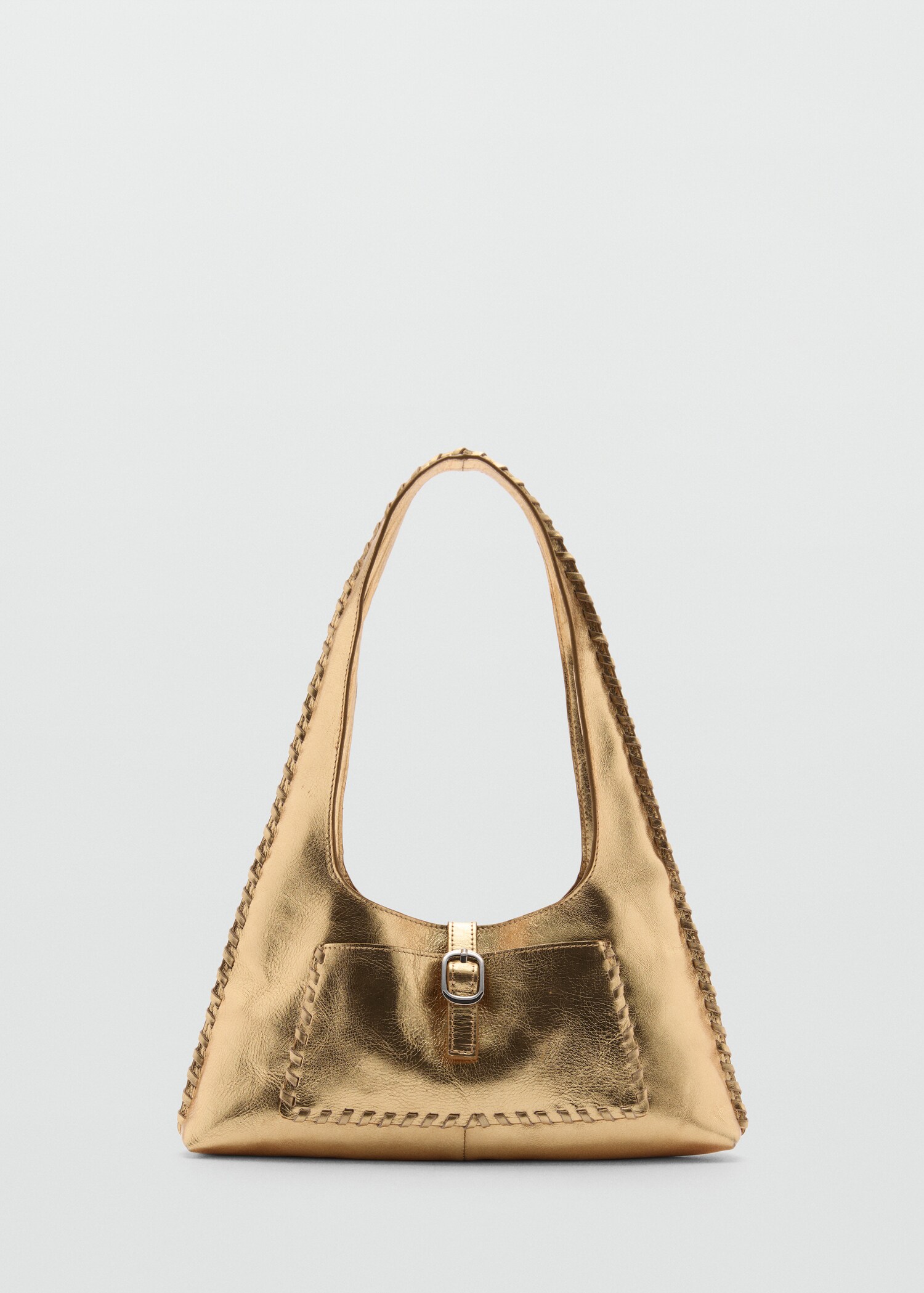 Leather metallic bag - Article without model