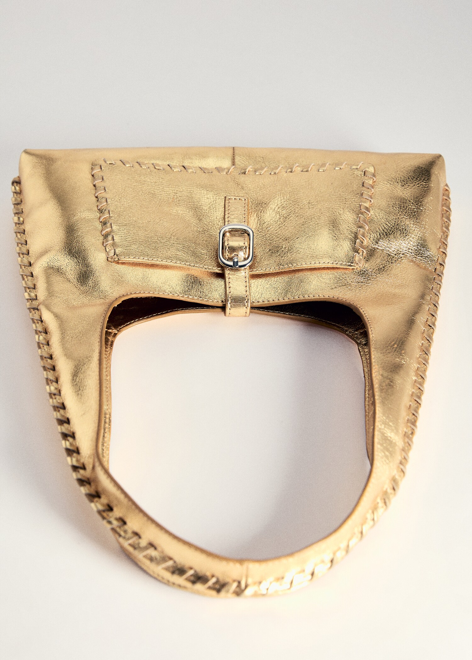 Leather metallic bag - Details of the article 5