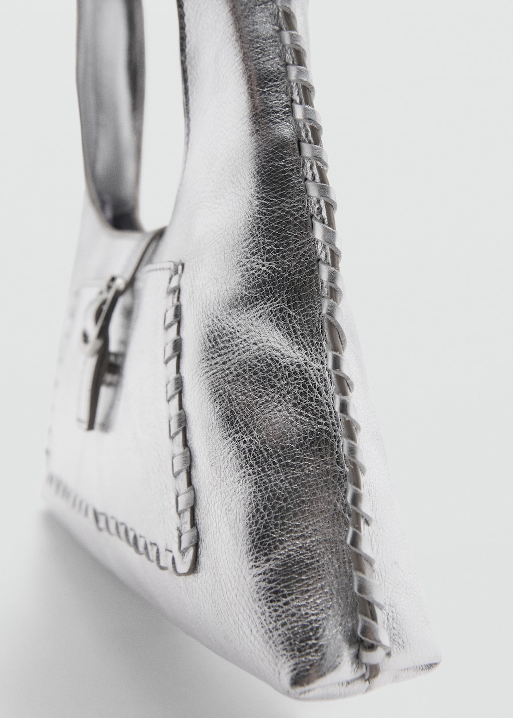 Mango silver bag deals