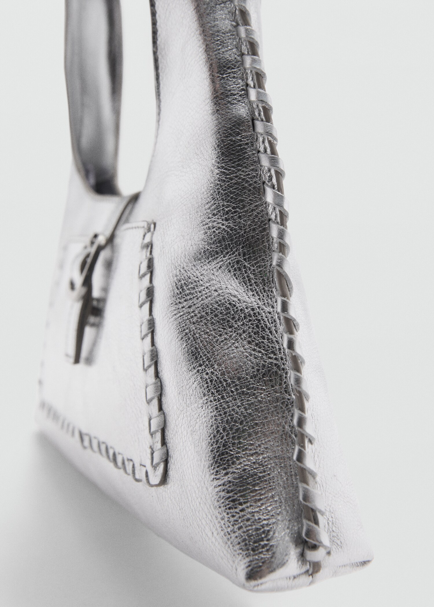 Leather metallic bag - Details of the article 2