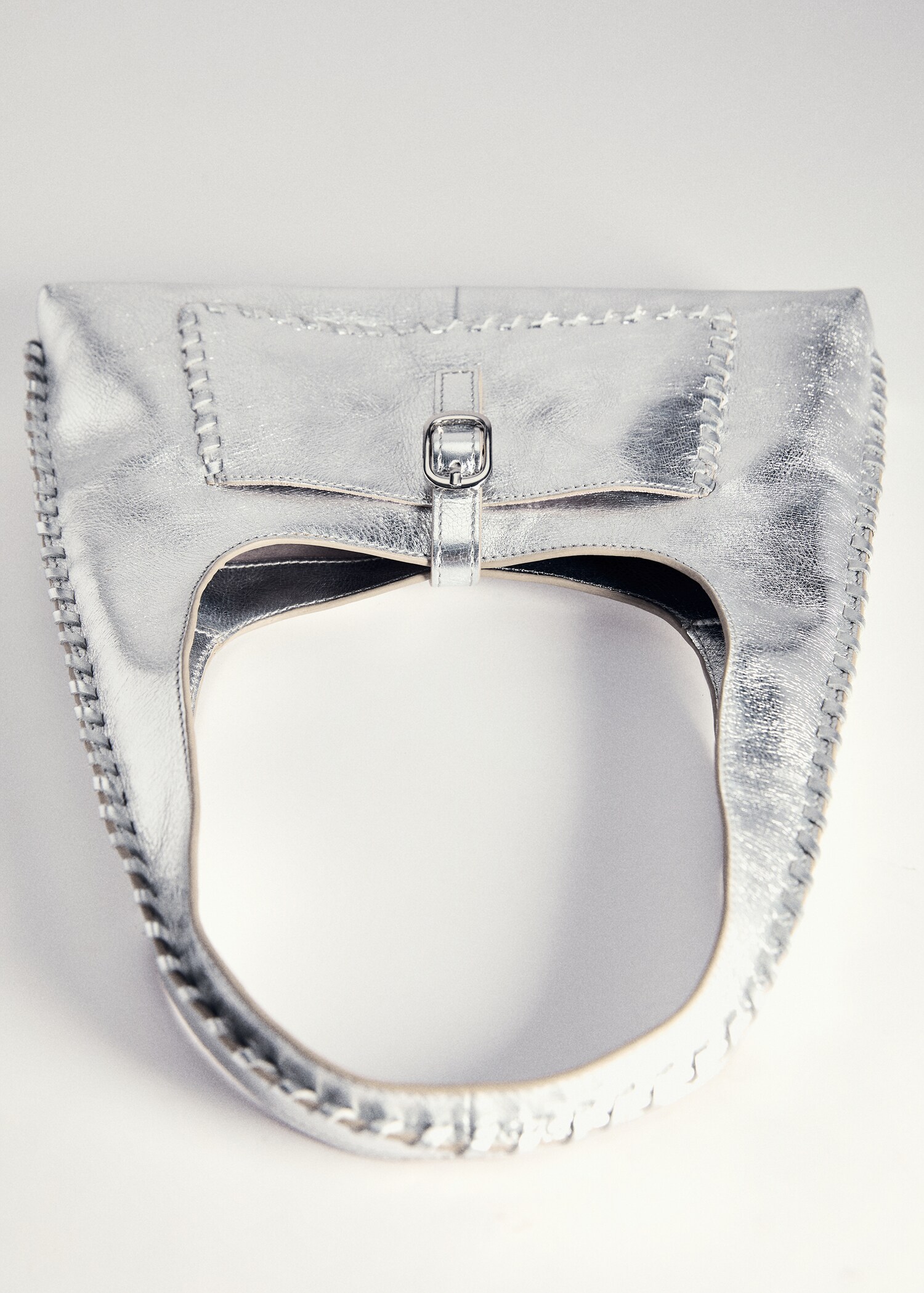 Leather metallic bag - Details of the article 5
