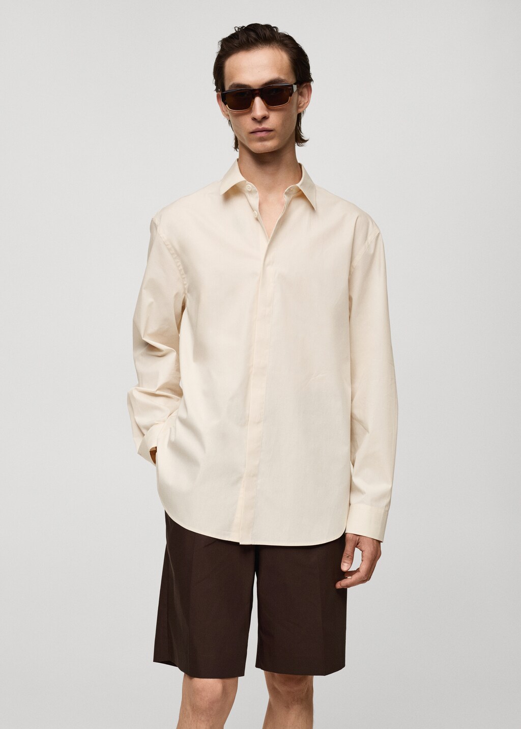 Mango Regular-Fit-Hemd aus 100 % Baumwolle