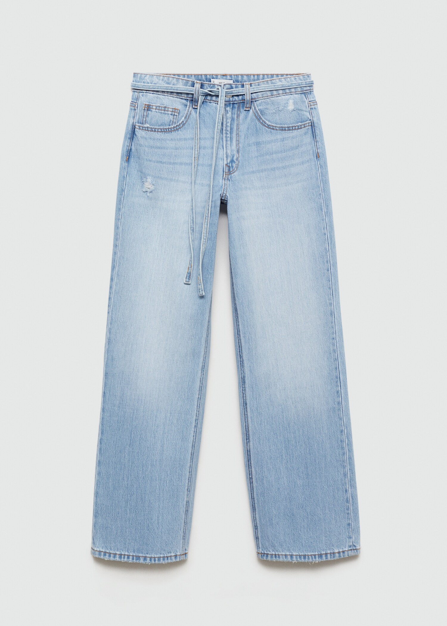 Jeans wideleg cordón - Artículo sin modelo