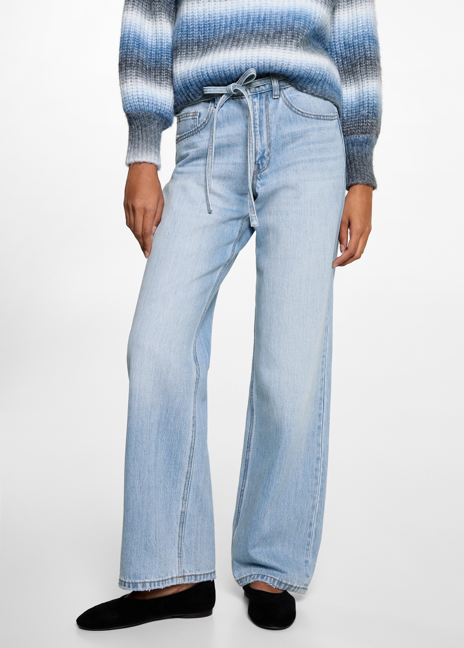 Jeans wideleg cordón - Detalle del artículo 6