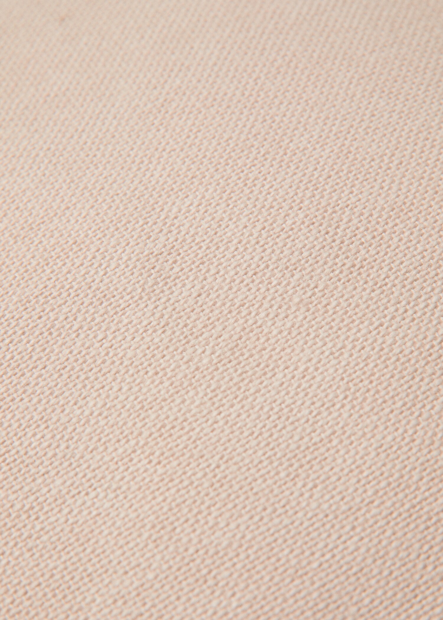 Cotton cushion cover with trim 30x50cm - Details of the article 2