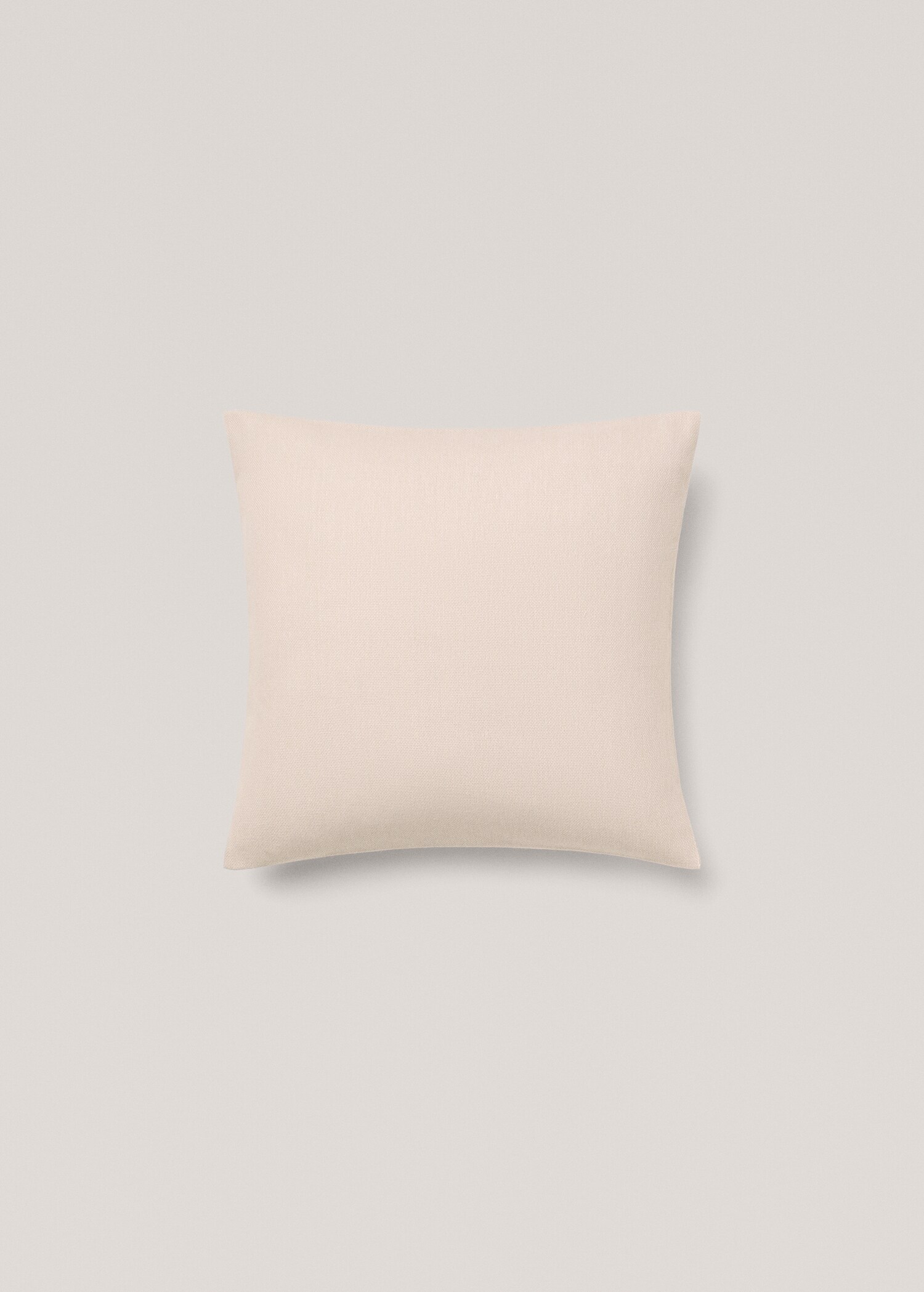 Plain cotton cushion cover 45x45 cm - Article without model