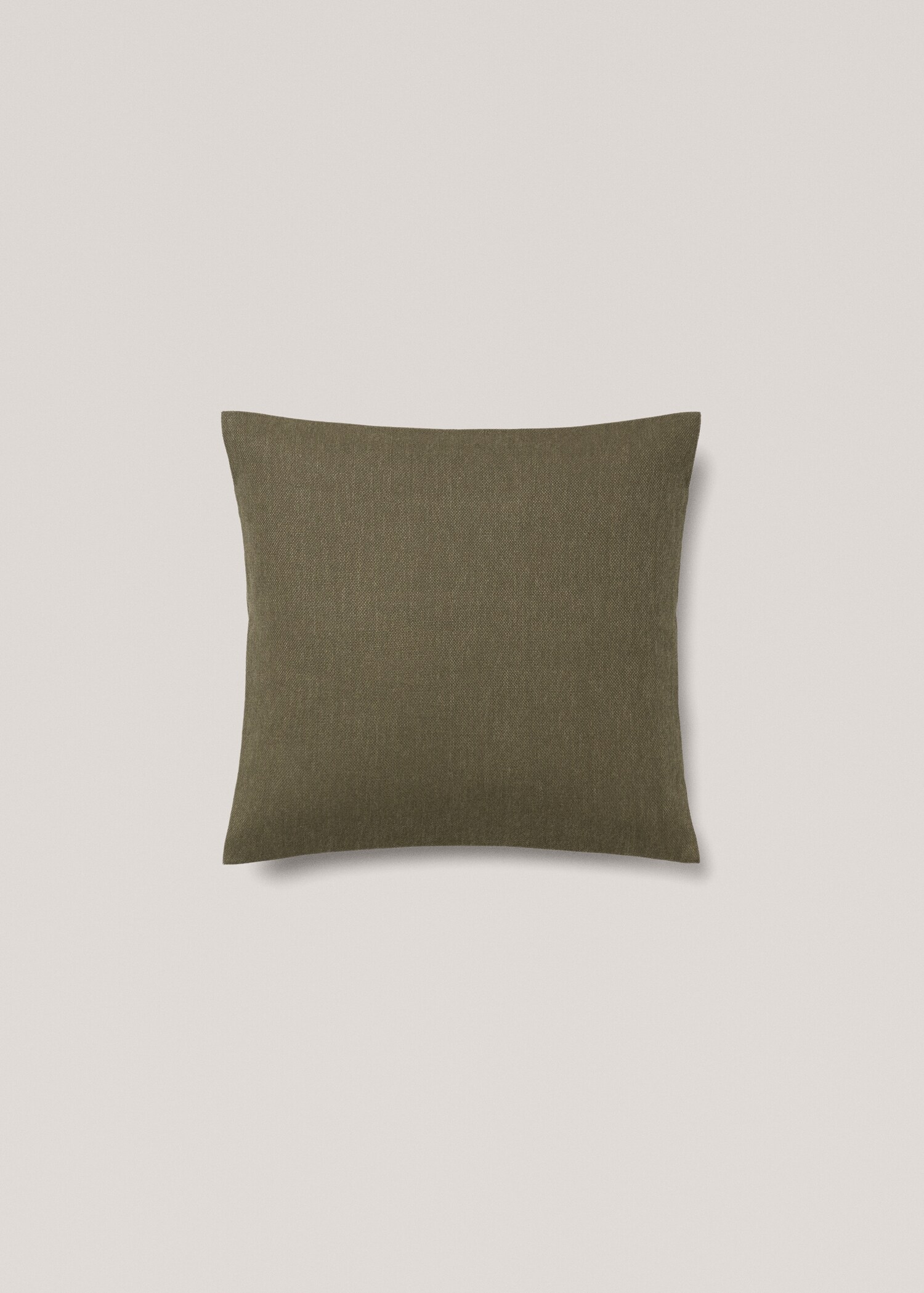 Plain cotton cushion cover 45x45 cm - Article without model
