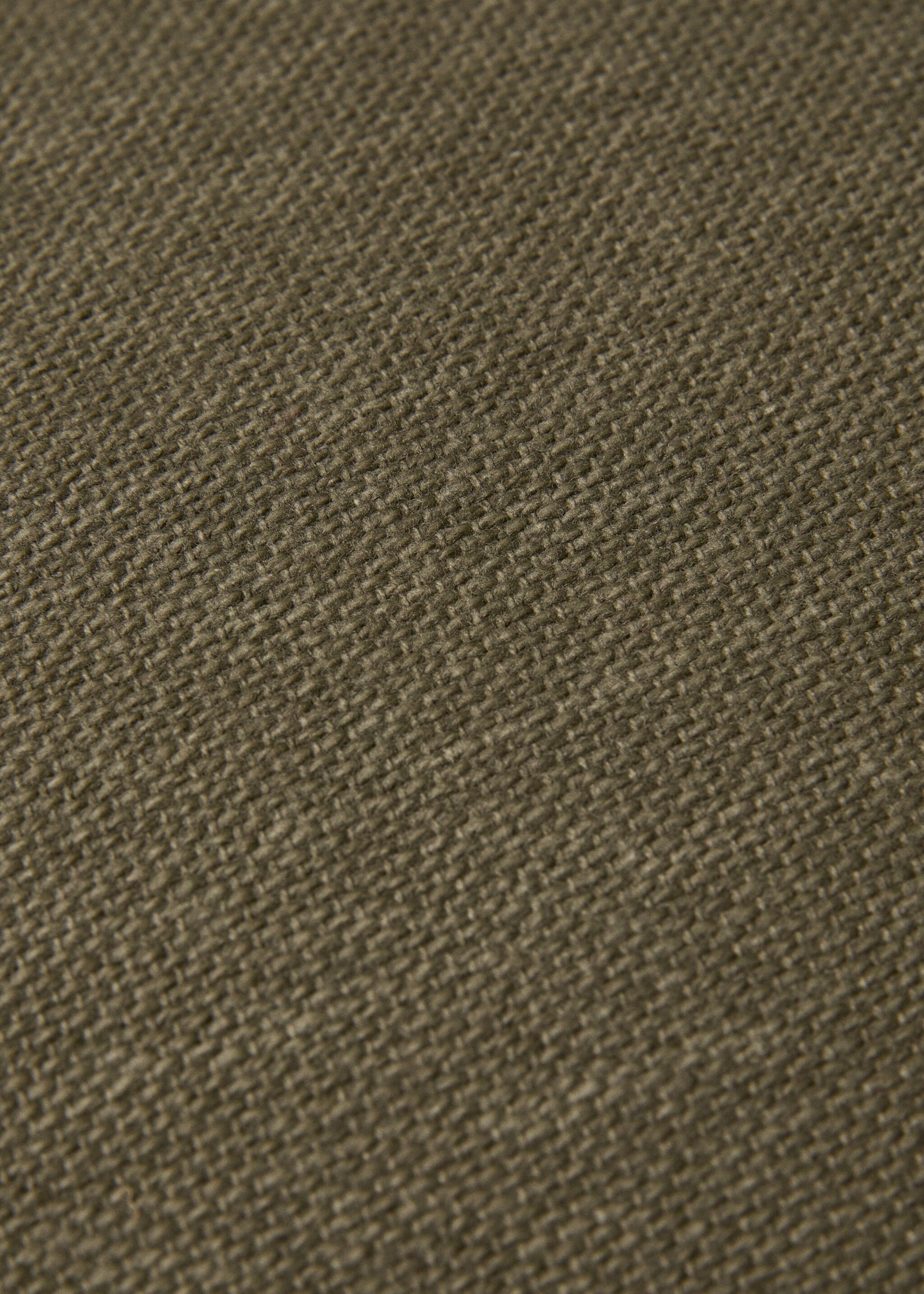 Plain cotton cushion cover 45x45 cm - Details of the article 4