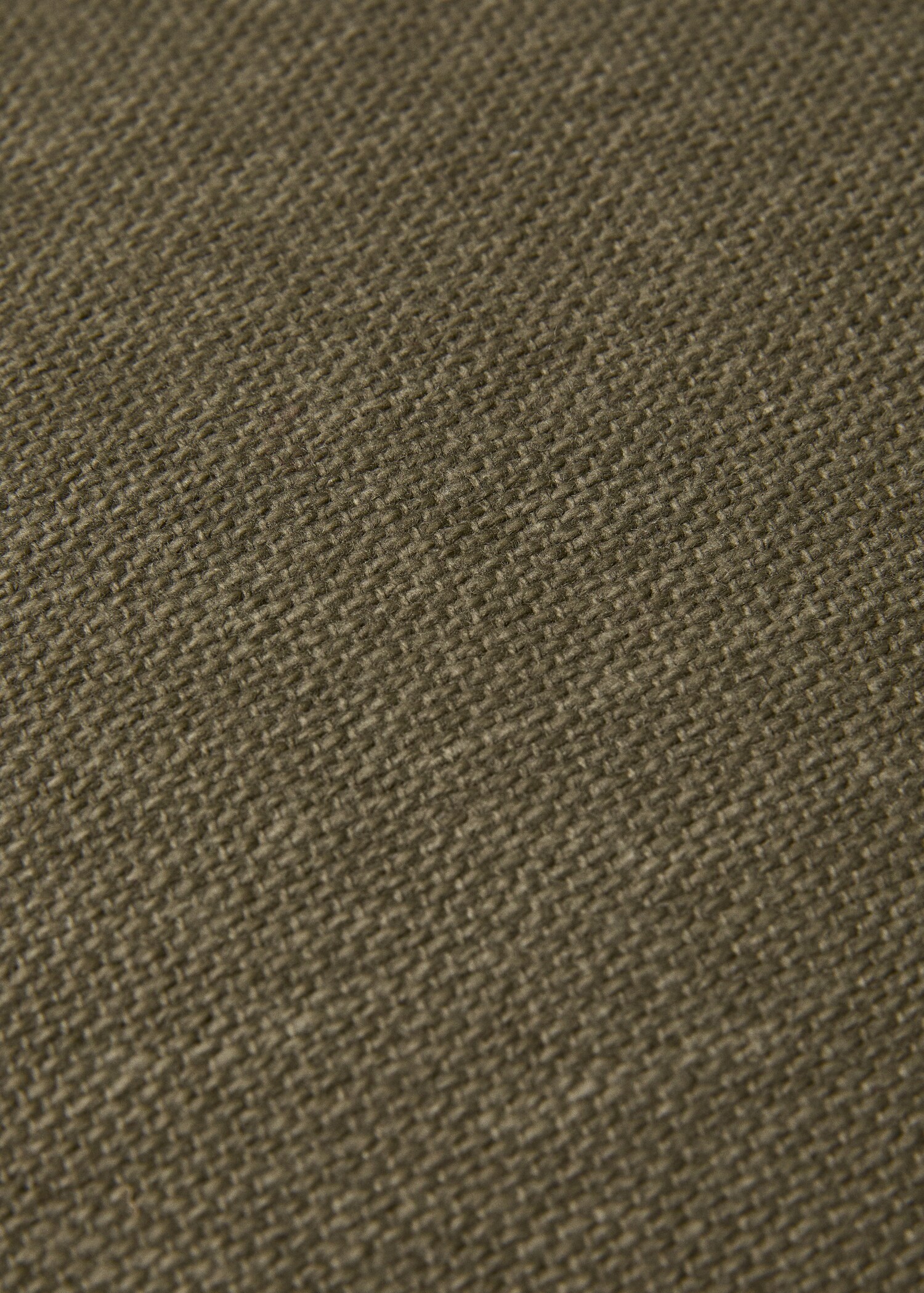 Plain cotton cushion cover 45x45 cm - Details of the article 4