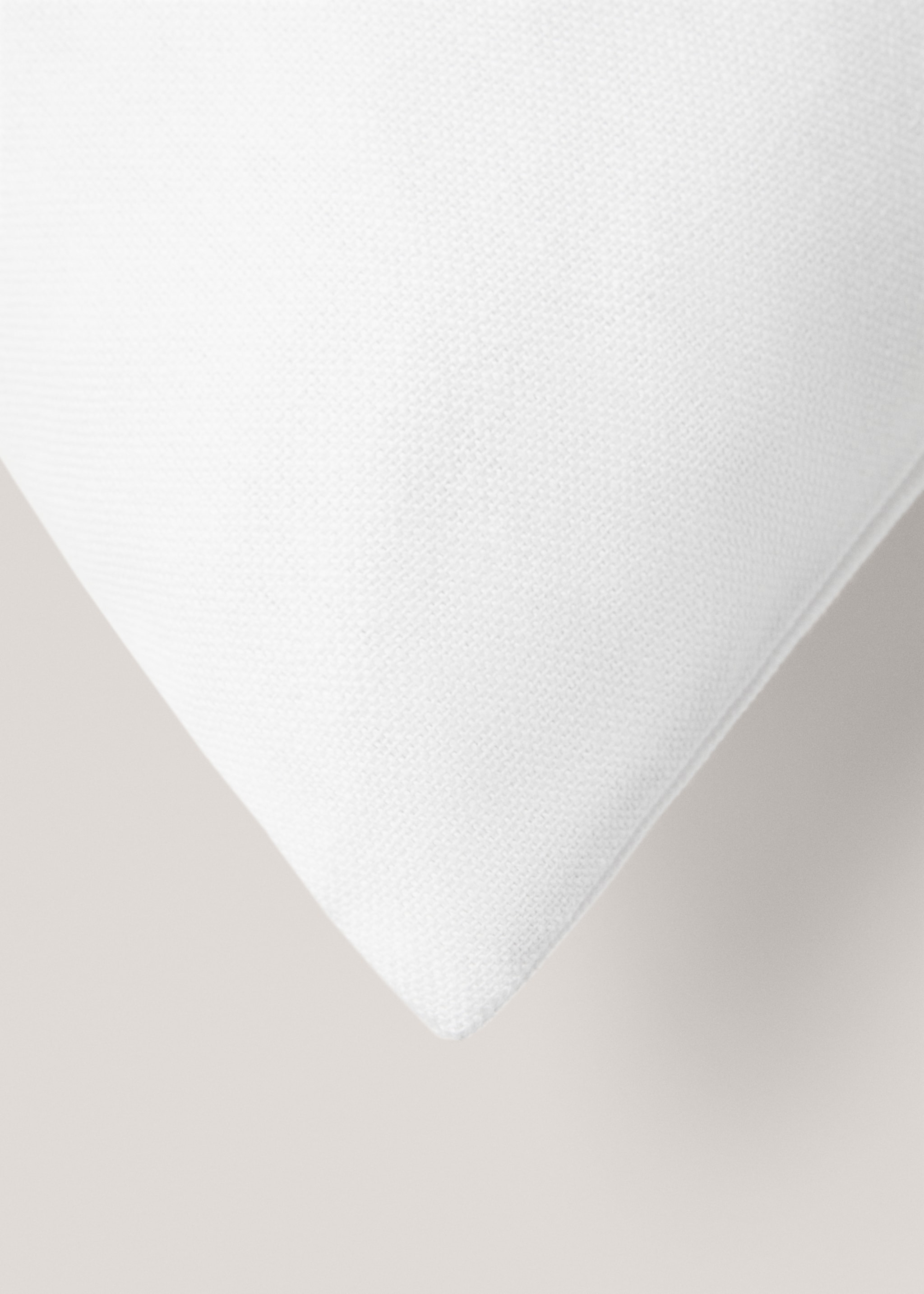 Cotton textured cushion cover 70x90cm - Details of the article 2