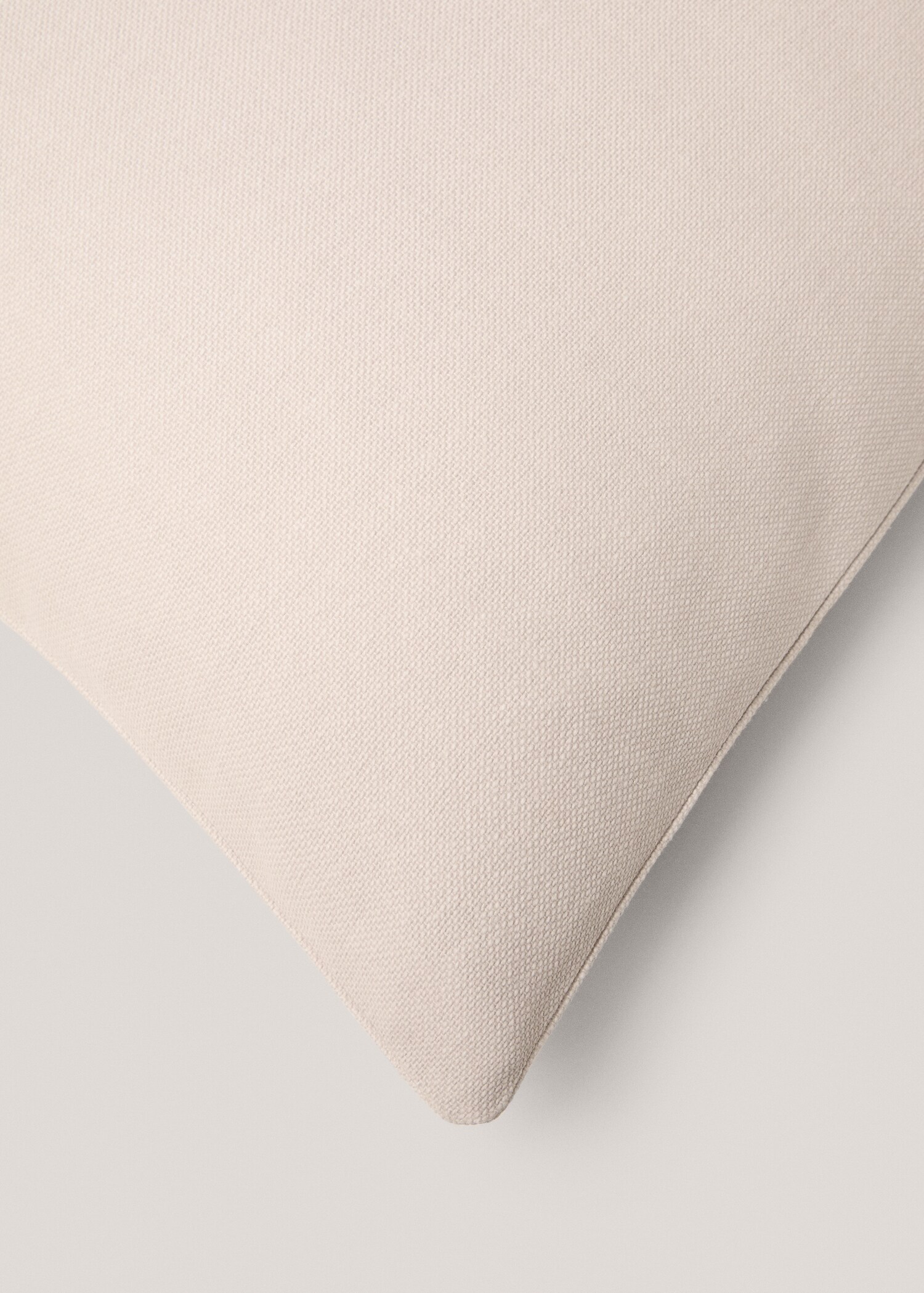 Textured cotton cushion cover 70x90cm - Details of the article 2